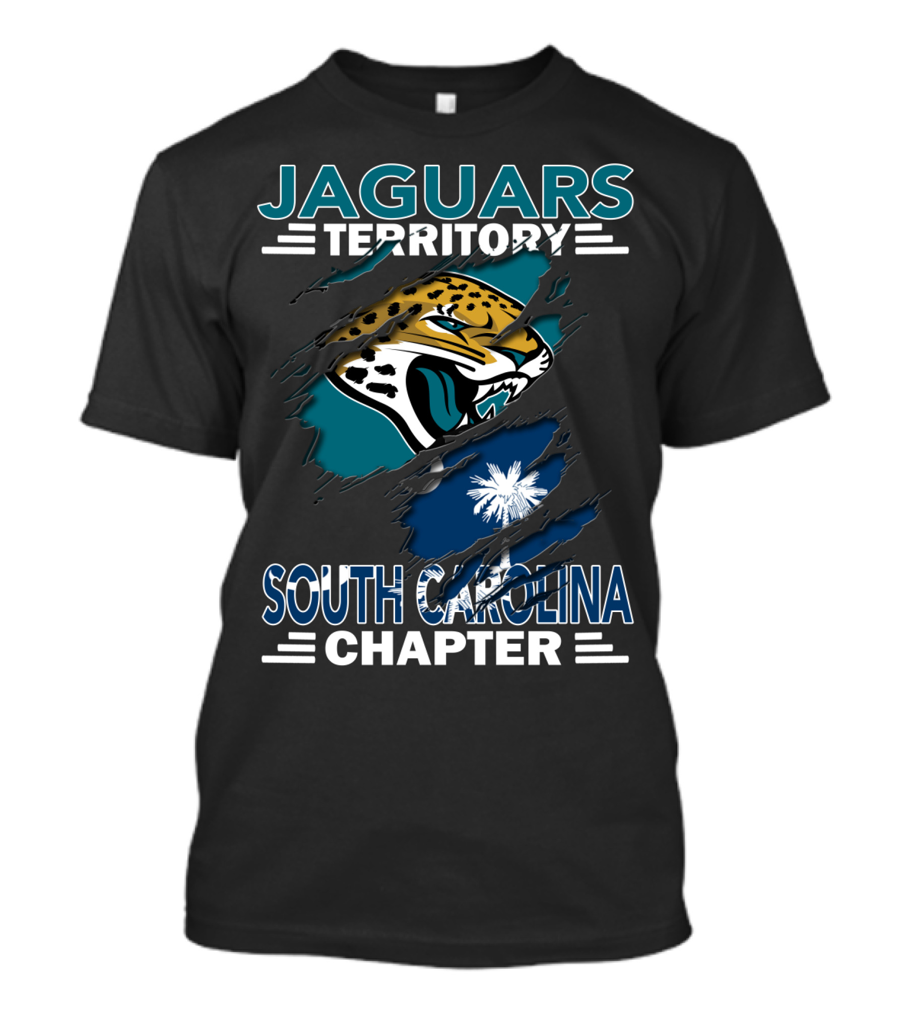 Jaguars Territory South Carolina Chapter Claw T-Shirt