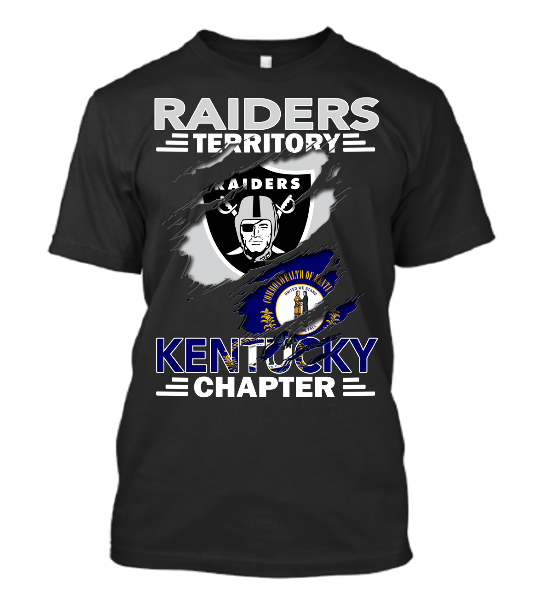 Raiders Territory Kentucky Chapter Commonwealth Of Kentucky T-Shirt