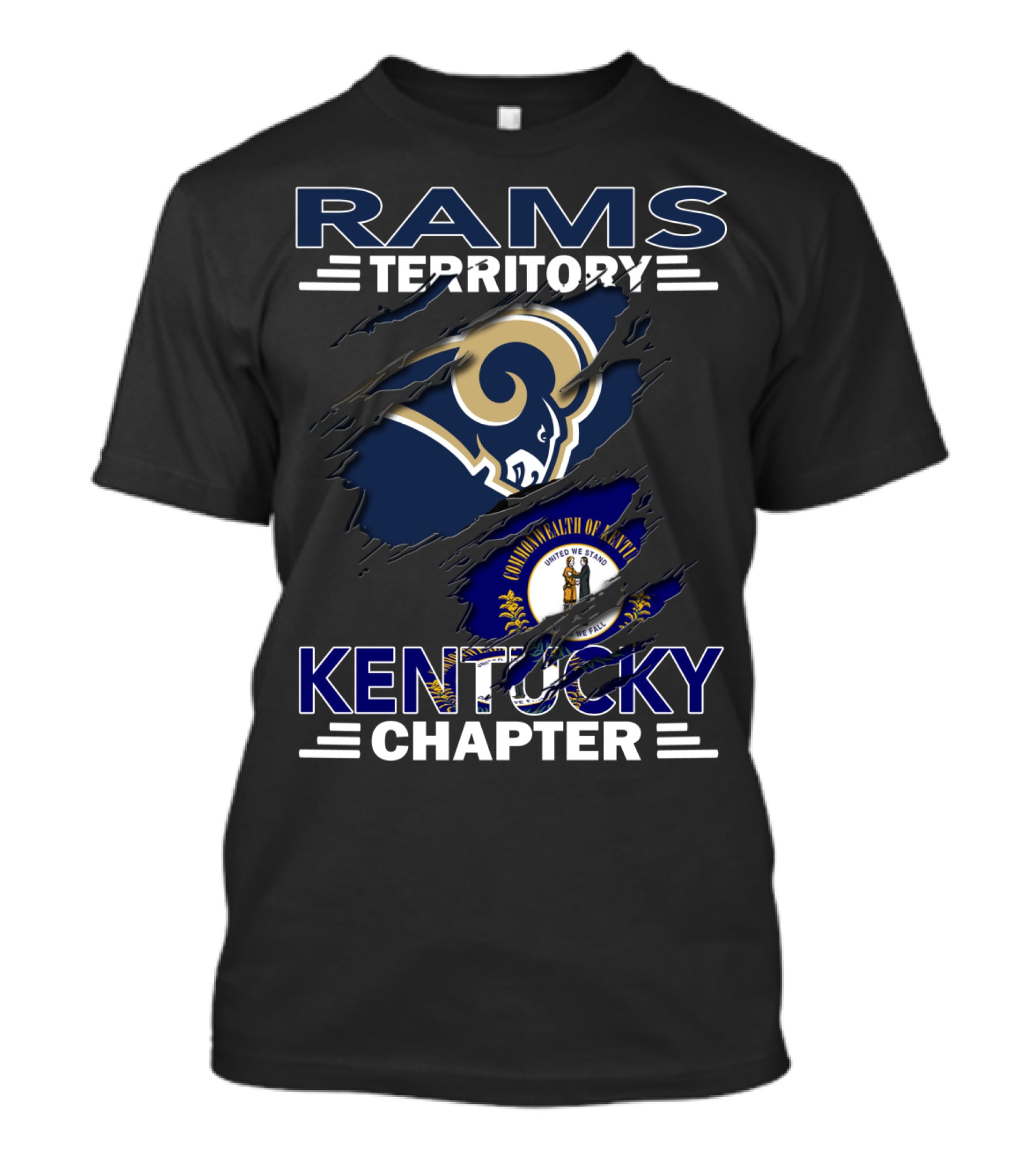 Rams Territory Kentucky Chapter Commonwealth T-Shirt