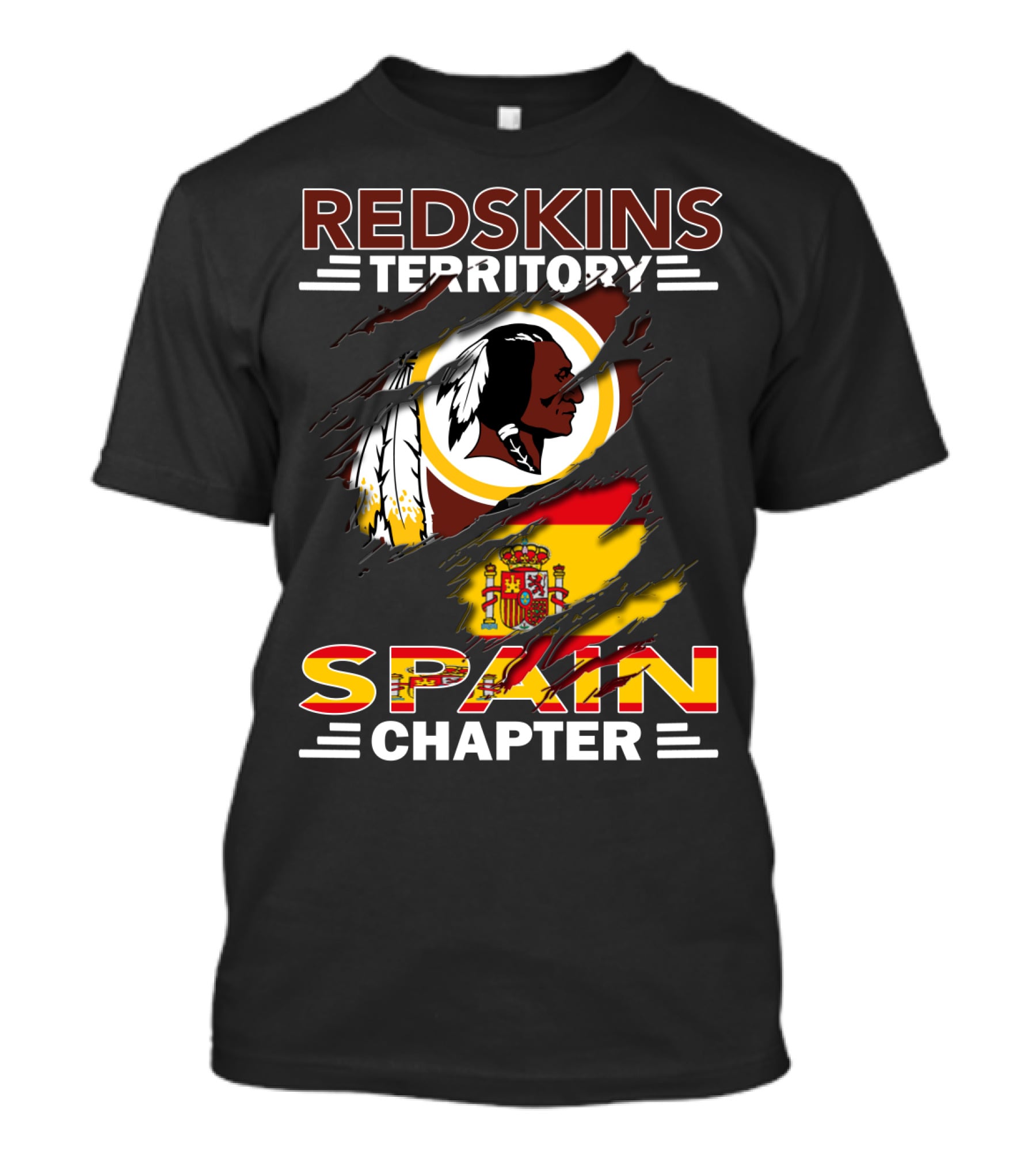 Redskins Territory Spain Chapter T-Shirt