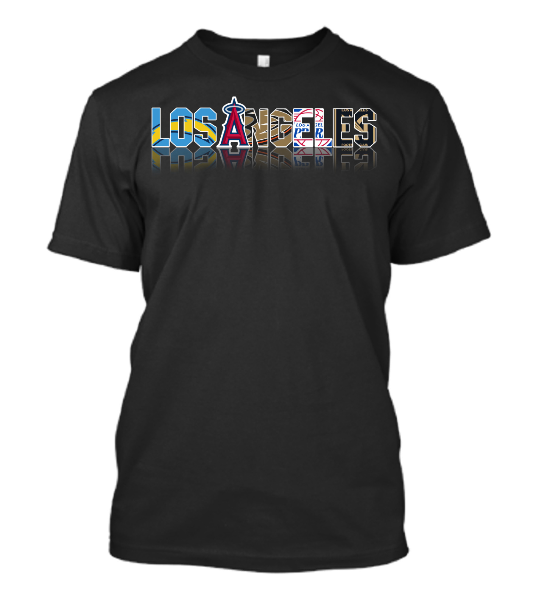 Los Angeles Sports Teams City Icons T-Shirt
