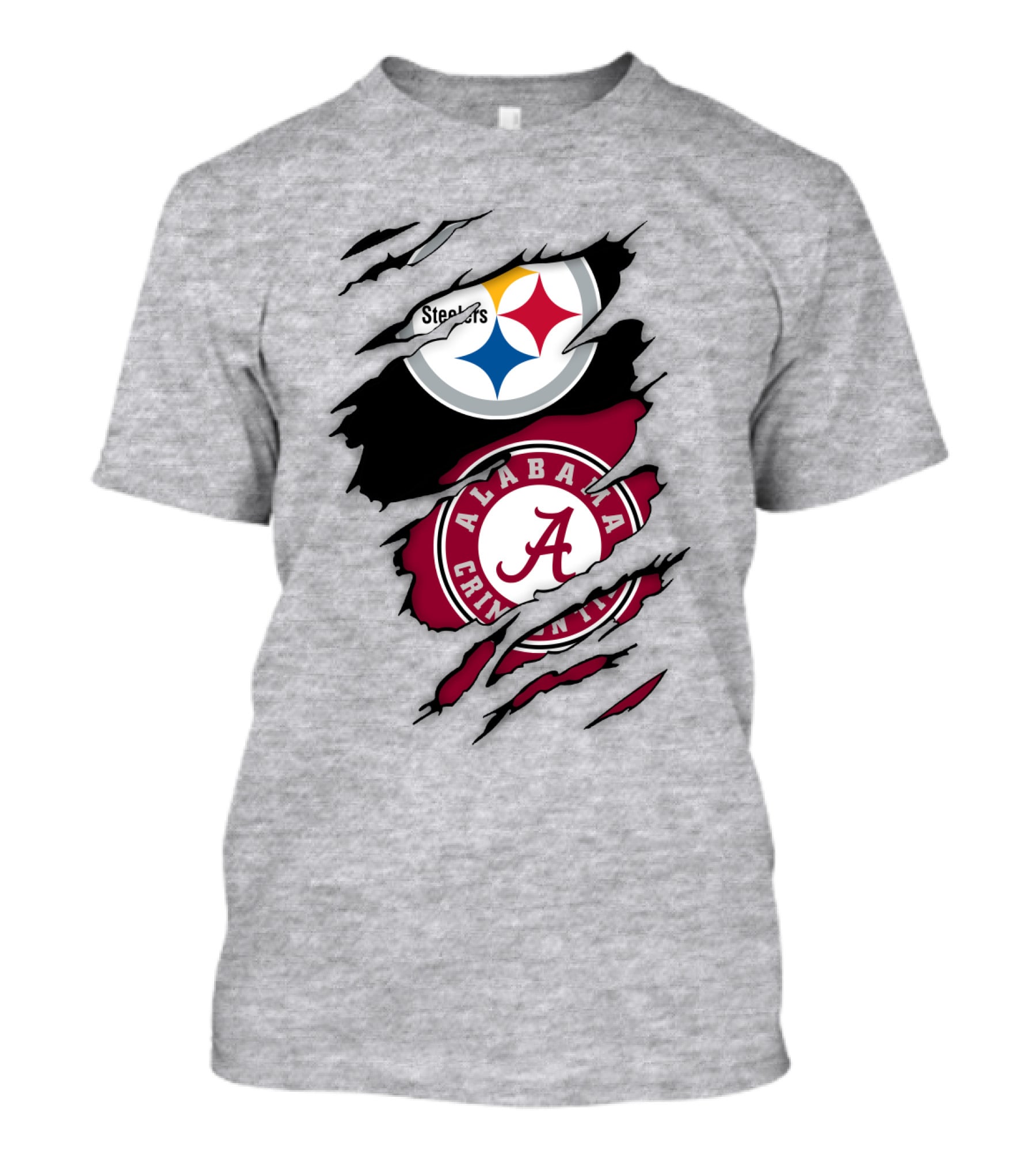 Steelers Alabama Crimson Tide Fusion T-Shirt