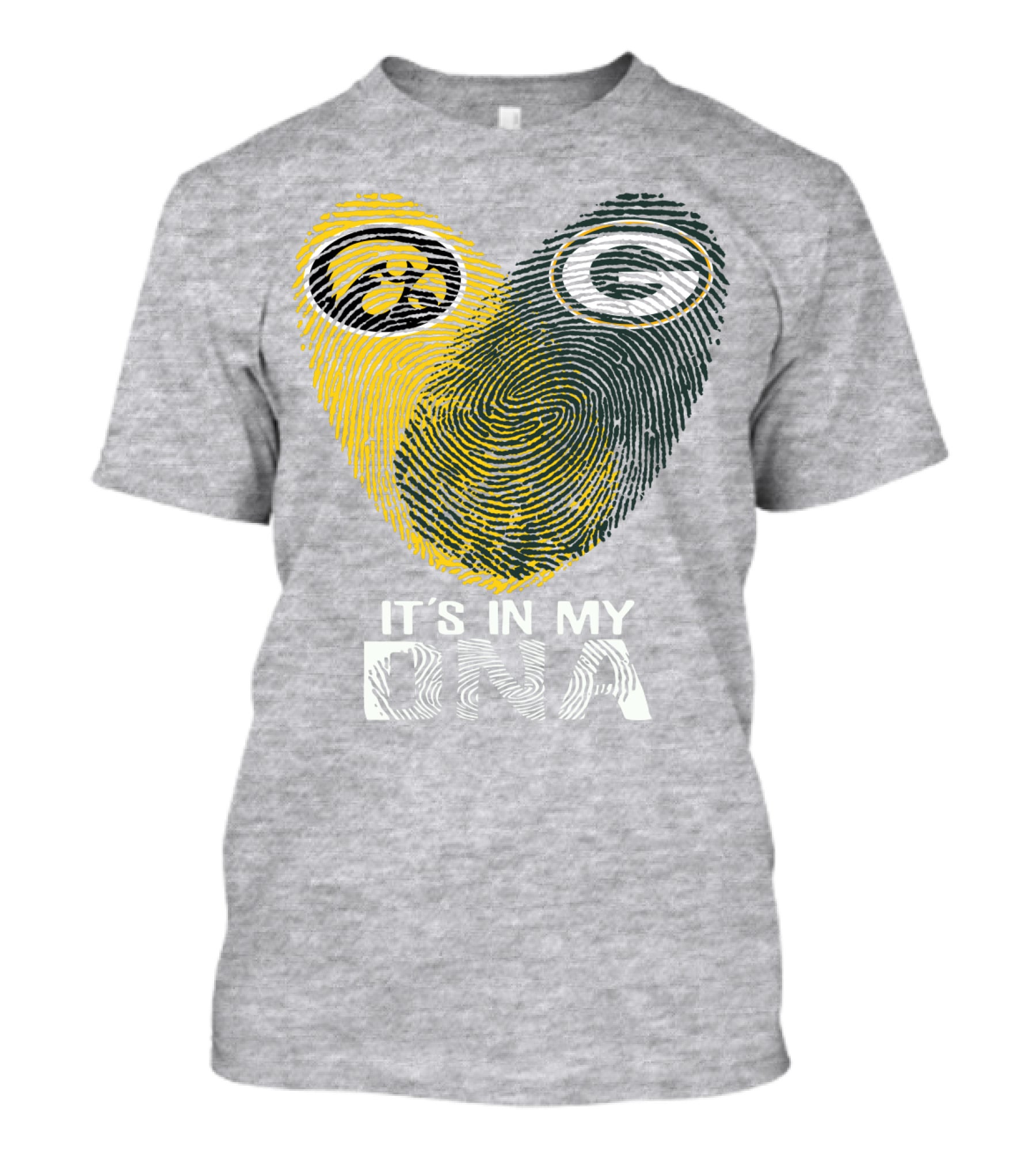 Iowa Hawkeyes Green Bay Packers It's In My Dna T-Shirt
