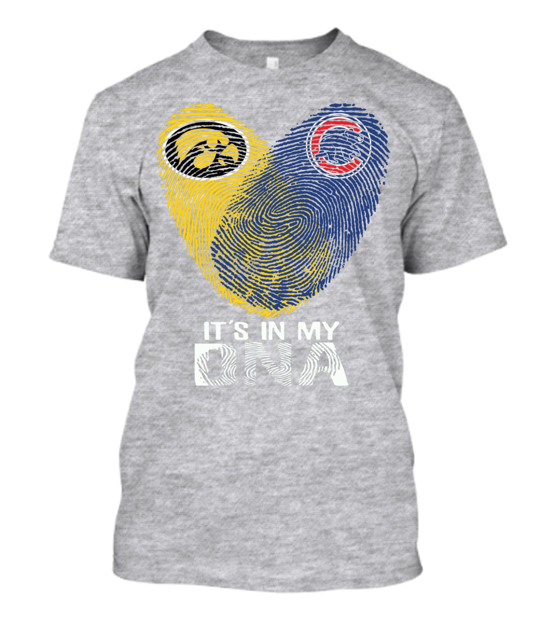 Chicago Cubs Iowa Hawkeyes It's In My DNA T-Shirt