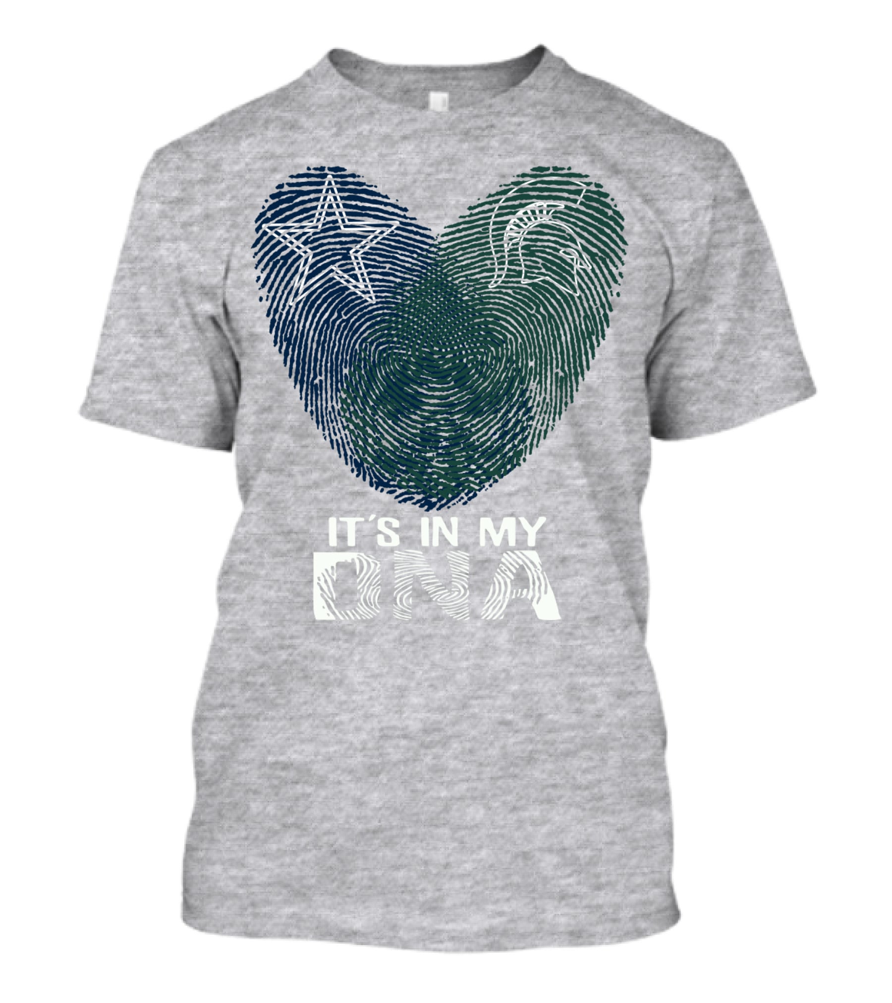 Dallas Cowboys Michigan State It's In My Dna T-Shirt