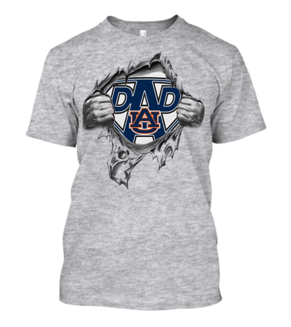 Auburn Tigers Super Dad Auburn University T-Shirt