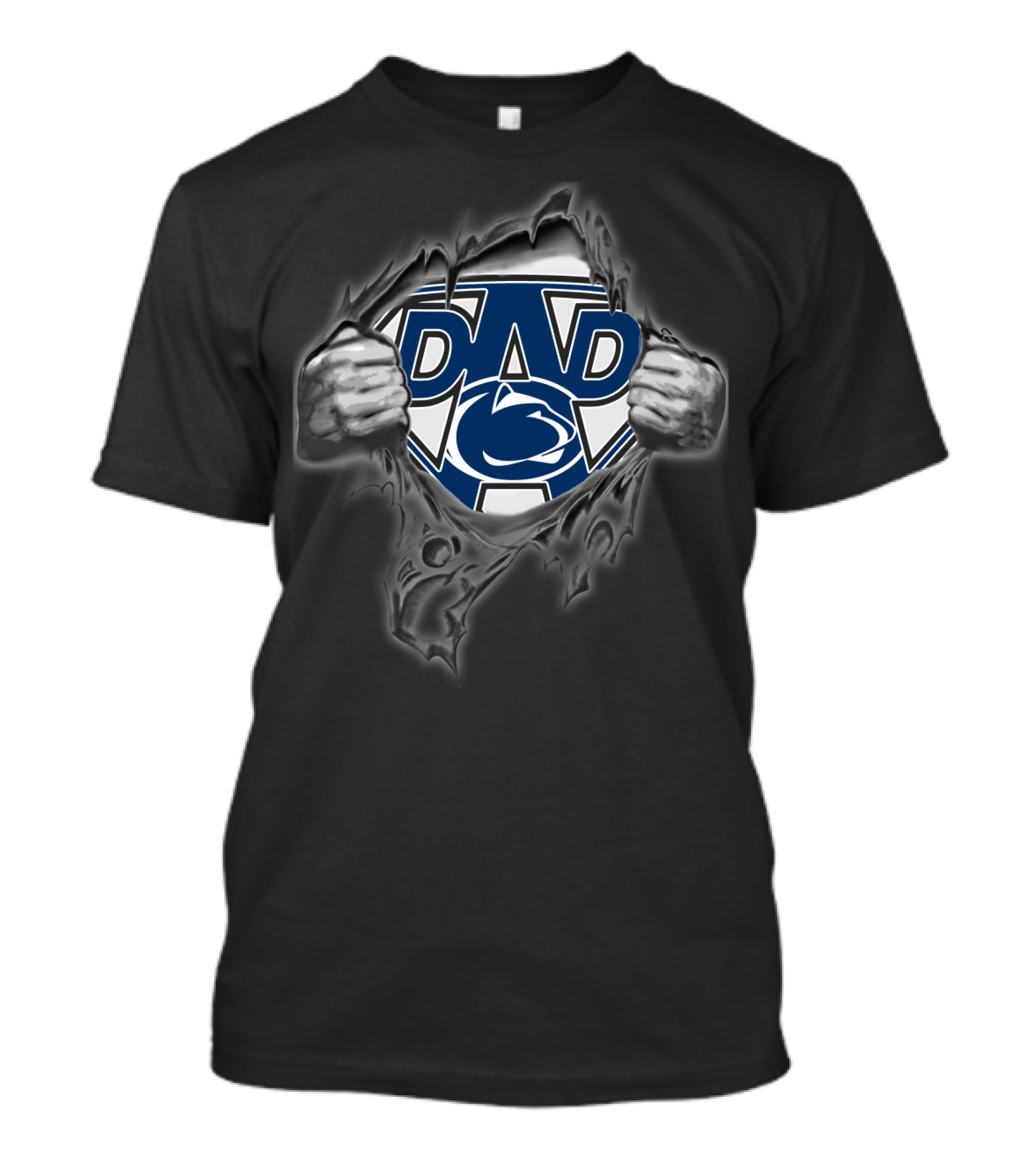 Penn State Nittany Lions Super Dad Heroic T-Shirt