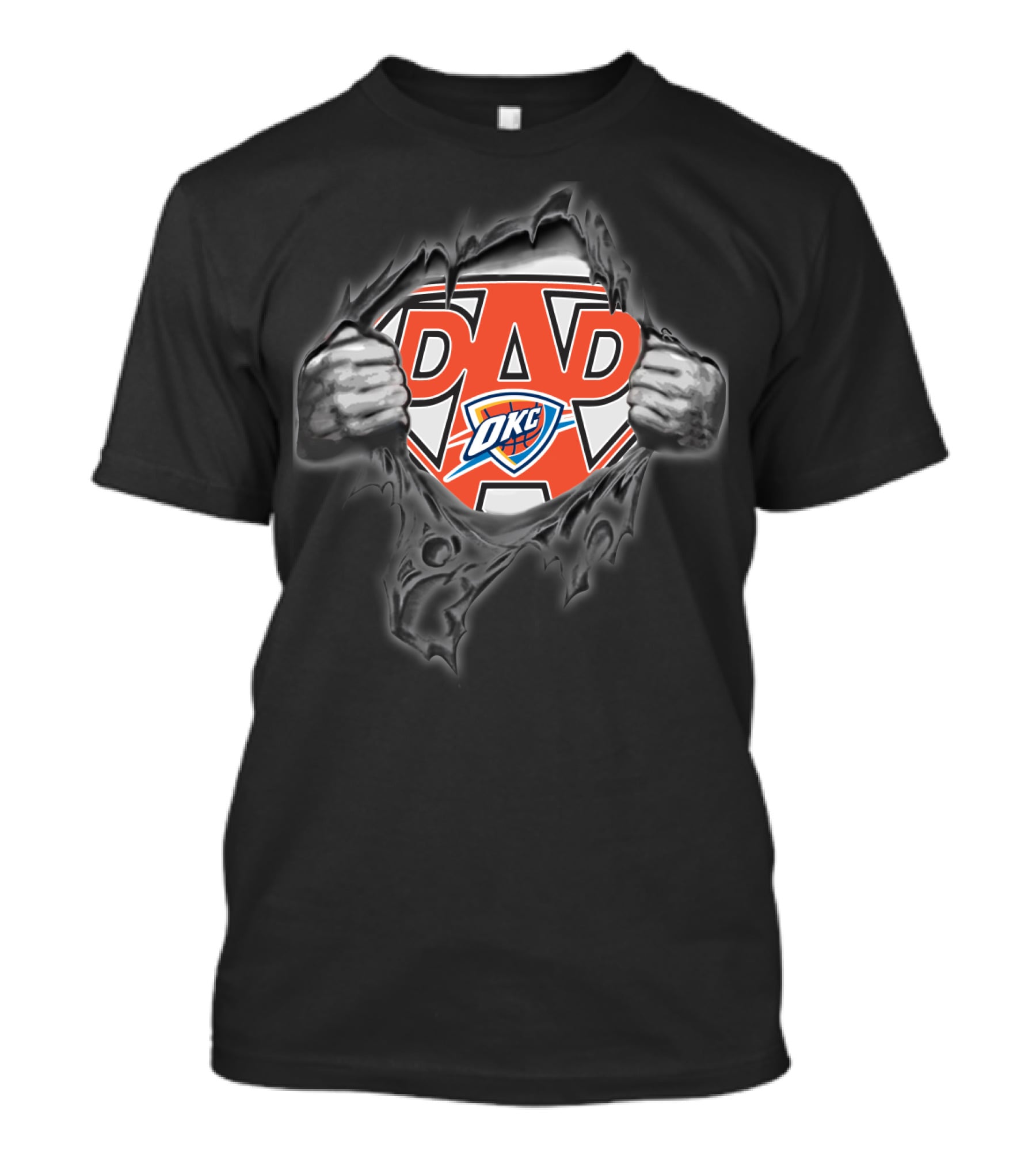 Oklahoma City Thunder Super Dad T-Shirt