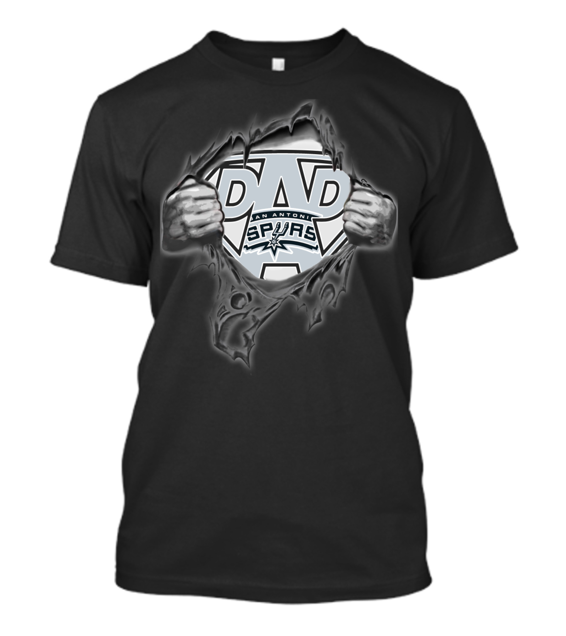 San Antonio Spurs Super Dad T-Shirt
