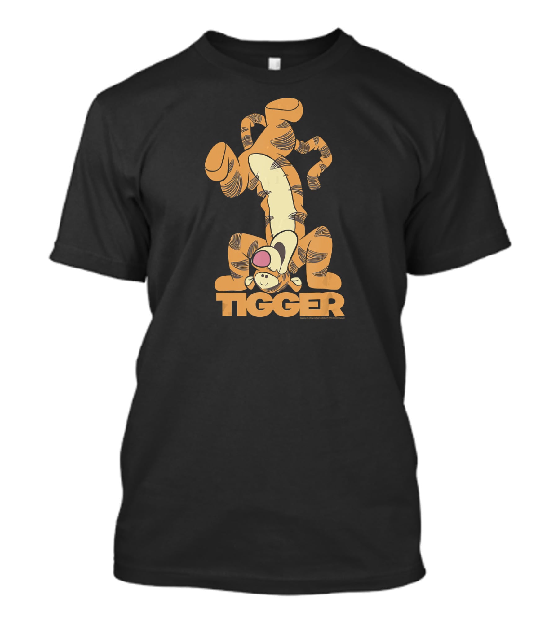 Disney Tigger Upside Down Winnie The Pooh T-Shirt