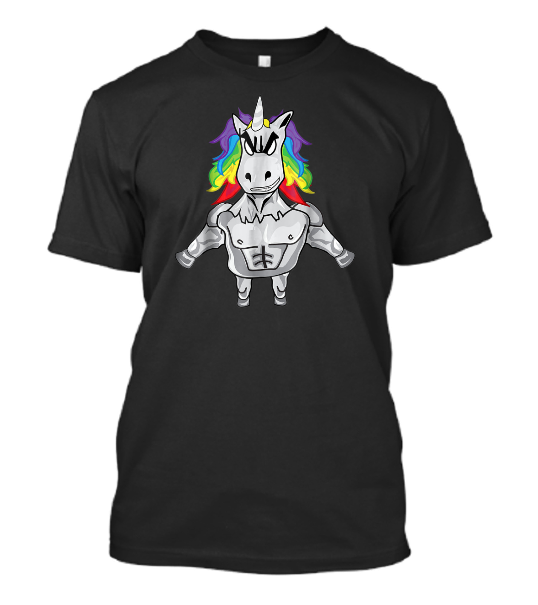 Brony Rainbow Muscle Pony T-Shirt