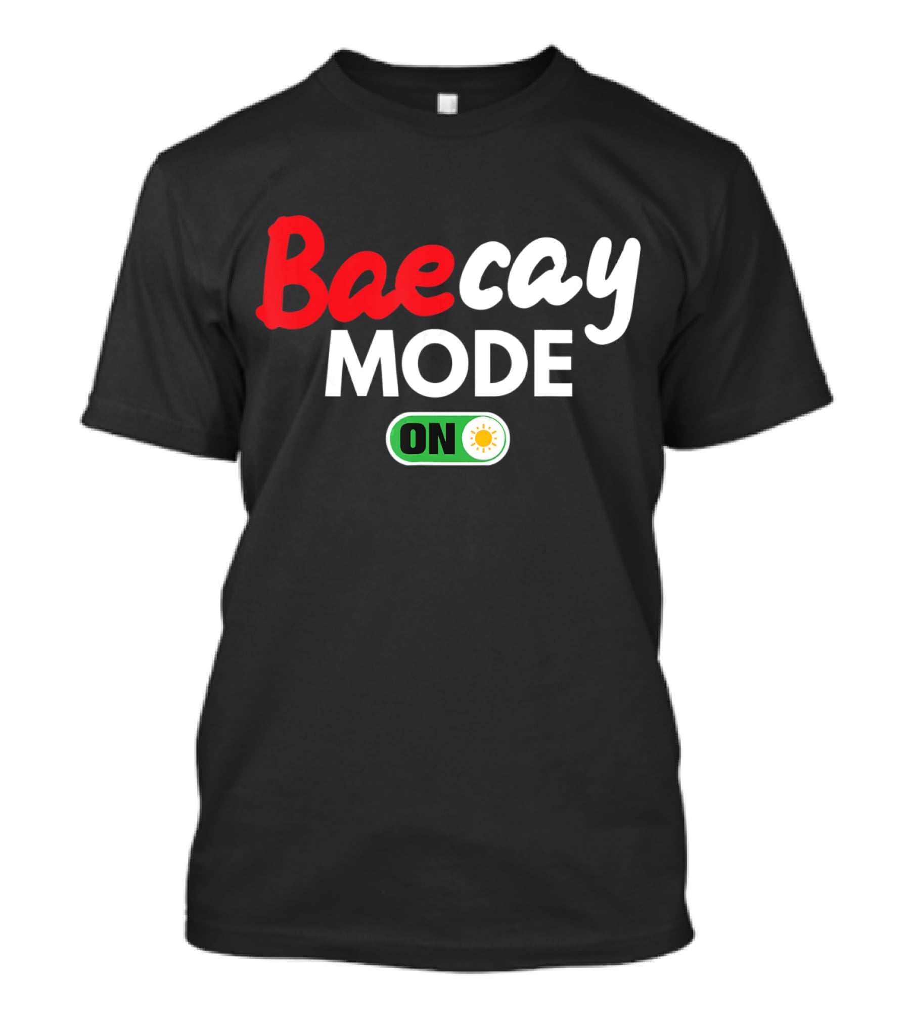 Baecay Mode On Couples Vacation Sun Switch T-Shirt