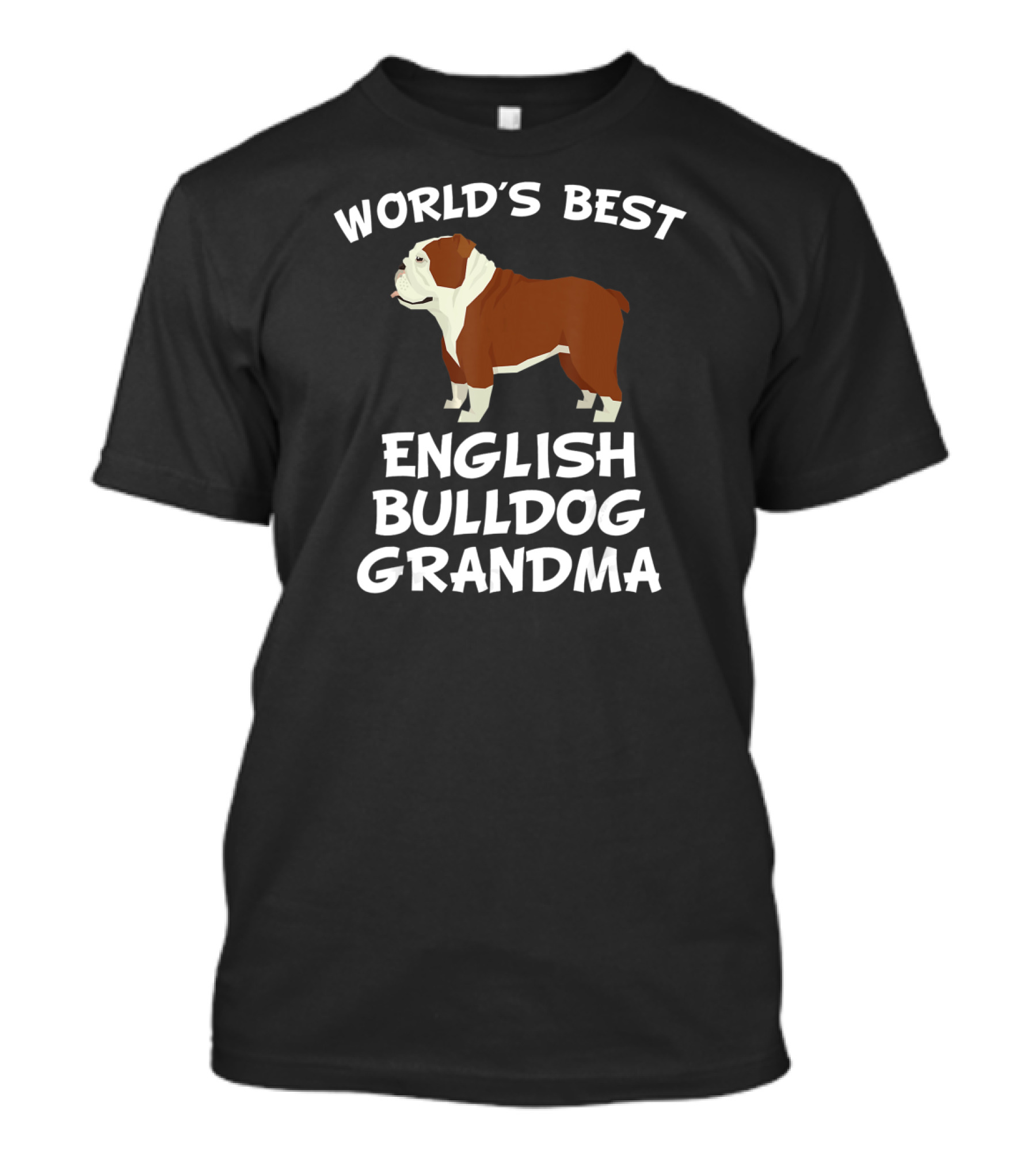 WORLD'S BEST ENGLISH BULLDOG GRANDMA T-Shirt