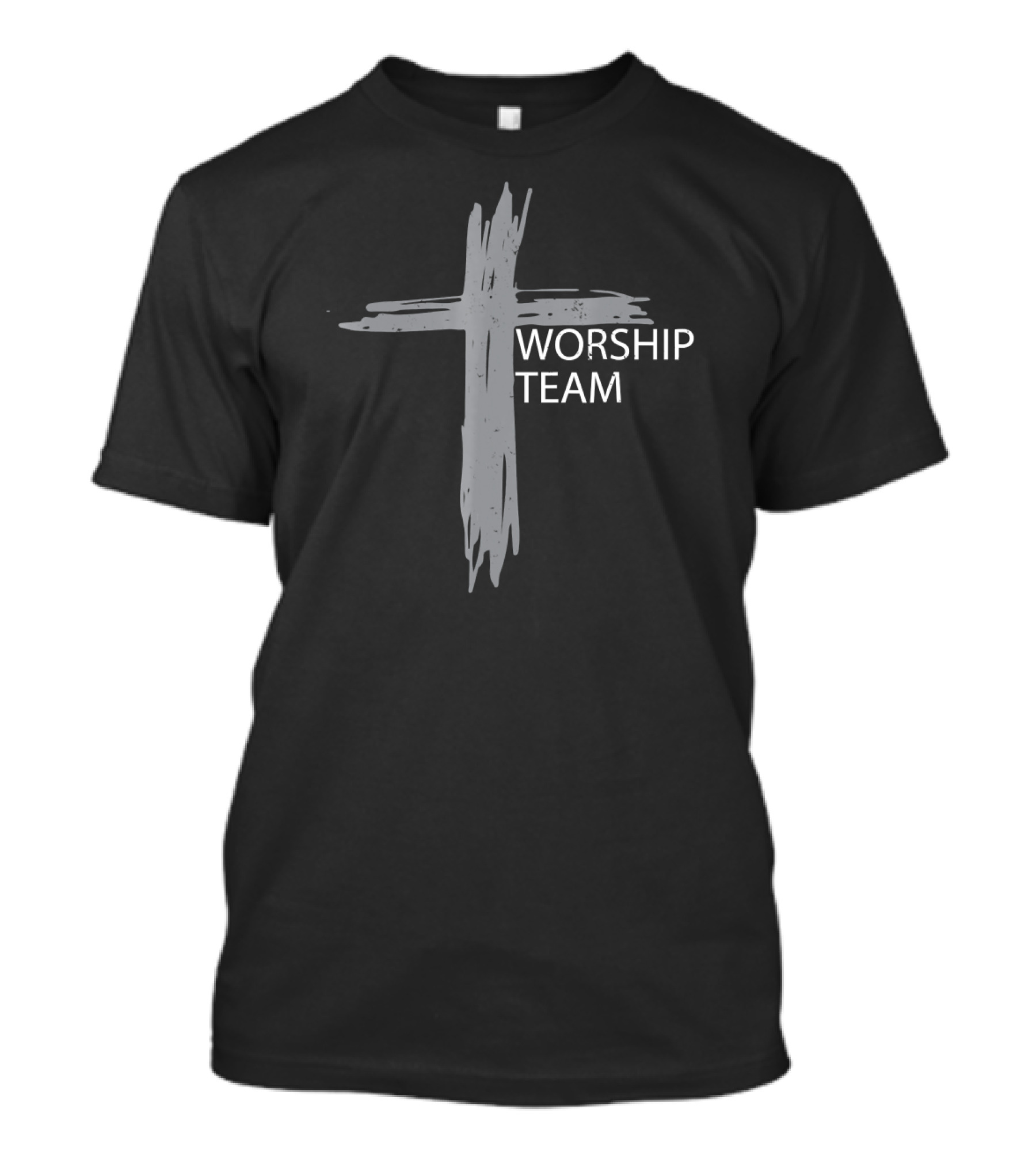 Worship Team Christian Cross Choir Church T-Shirt