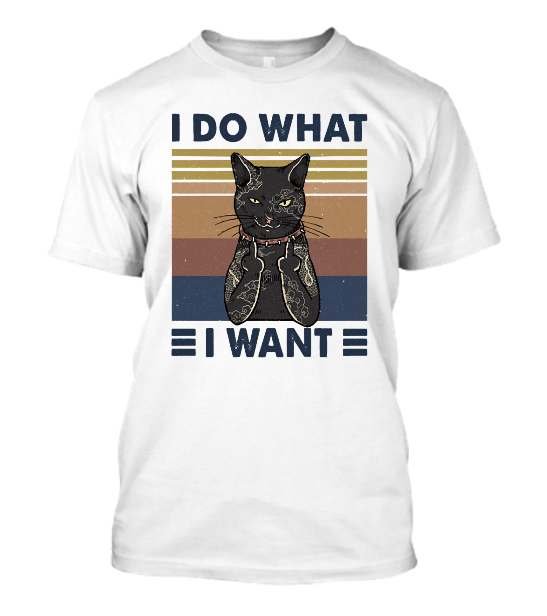I Do What I Want Cool Cat T-Shirt