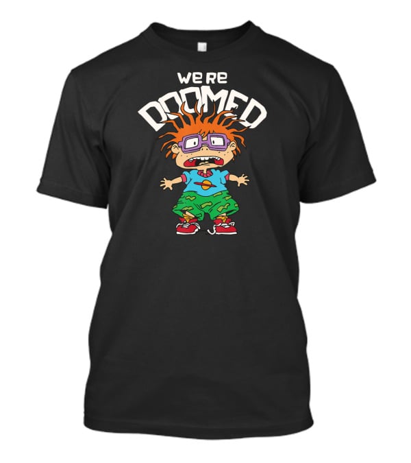 Rugrats Chuckie We're Doomed Retro Nickelodeon Animation T-Shirt