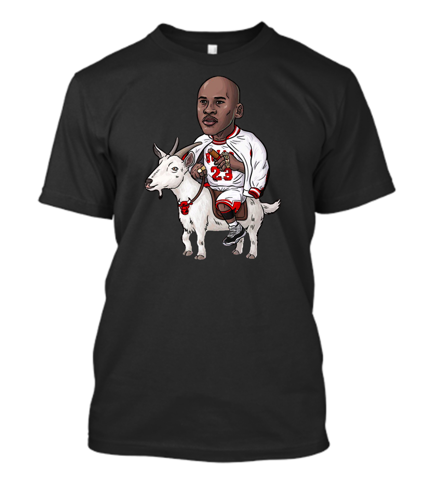 GOAT Jordan Riding 23 Iconic Basketball Legend T-Shirt