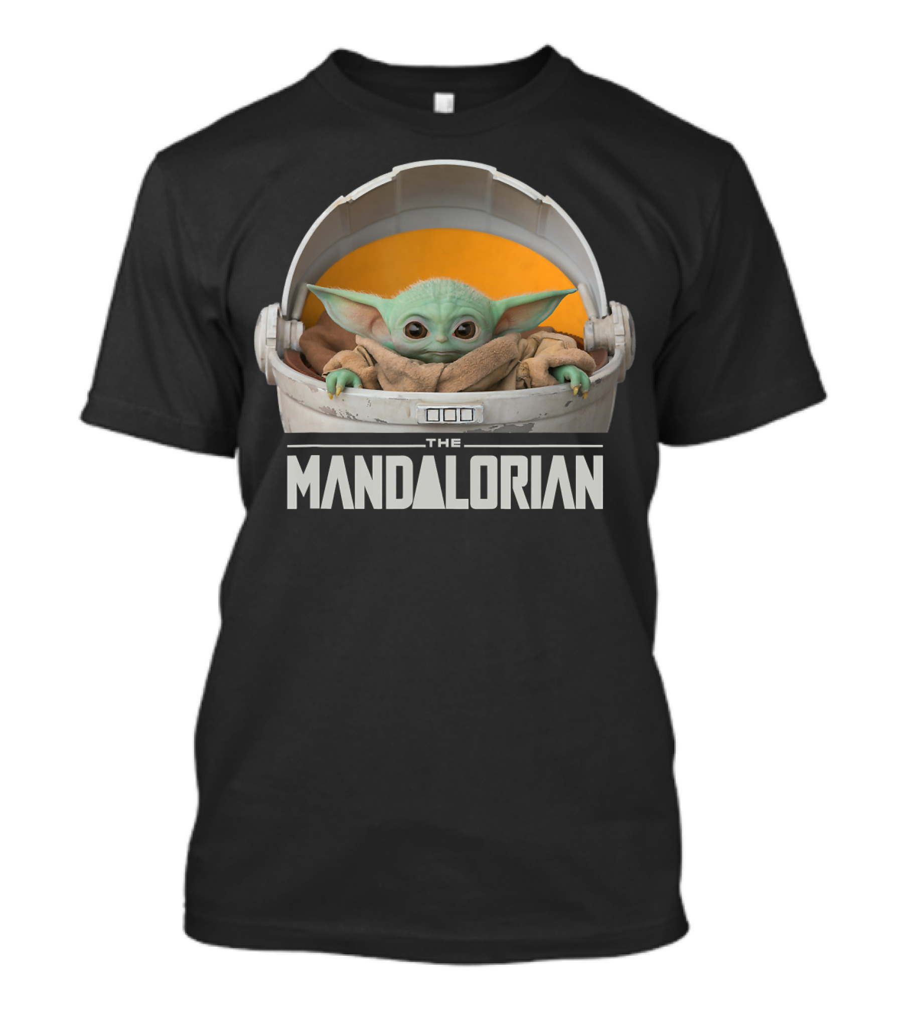 Star Wars The Mandalorian The Child In Floating Pod Iconic Character T-Shirt