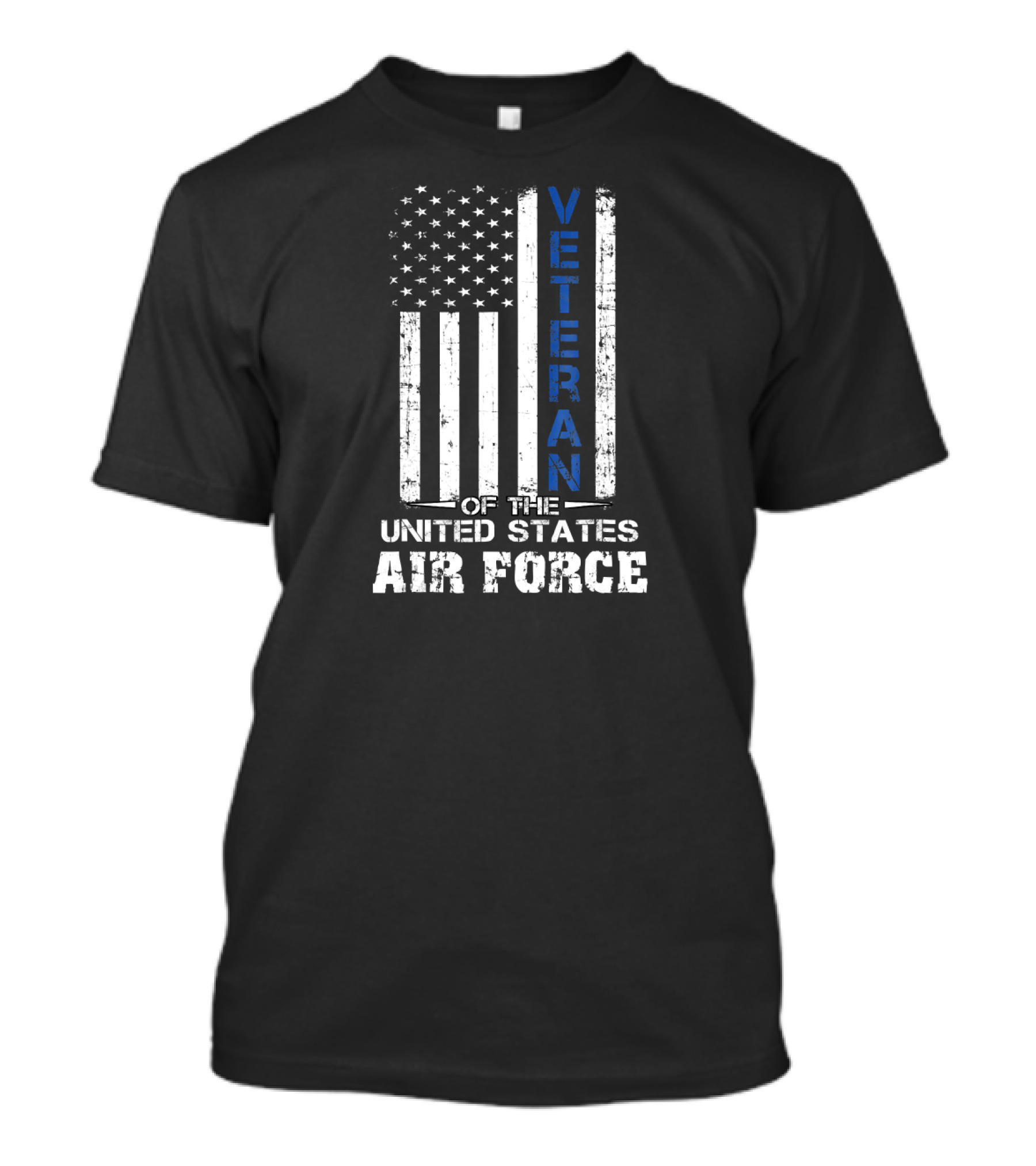 Veteran Of The United States Air Force USAF American Flag T-Shirt