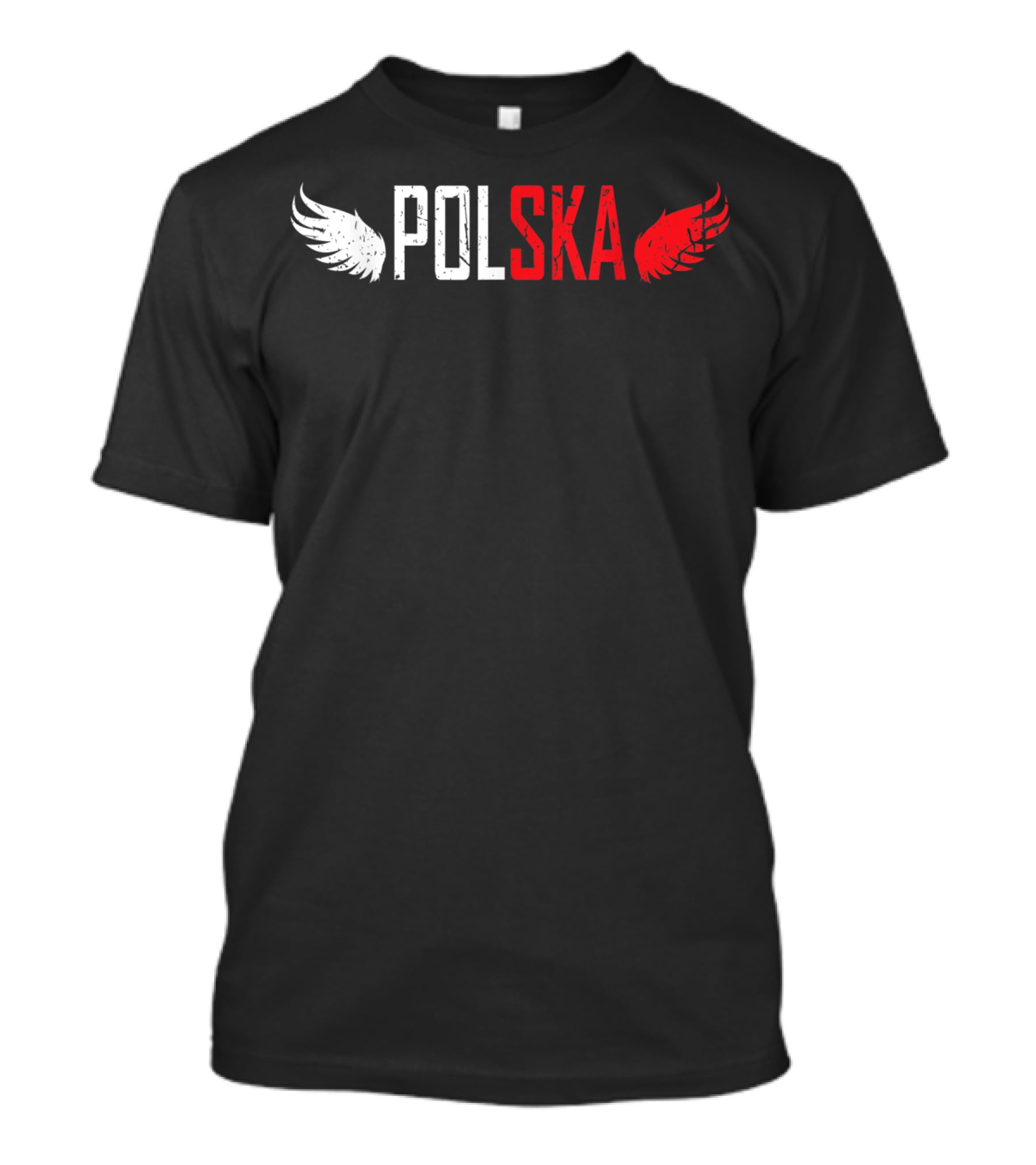 Polska White And Red Wings Polish For All From Poland Polskie T-Shirt