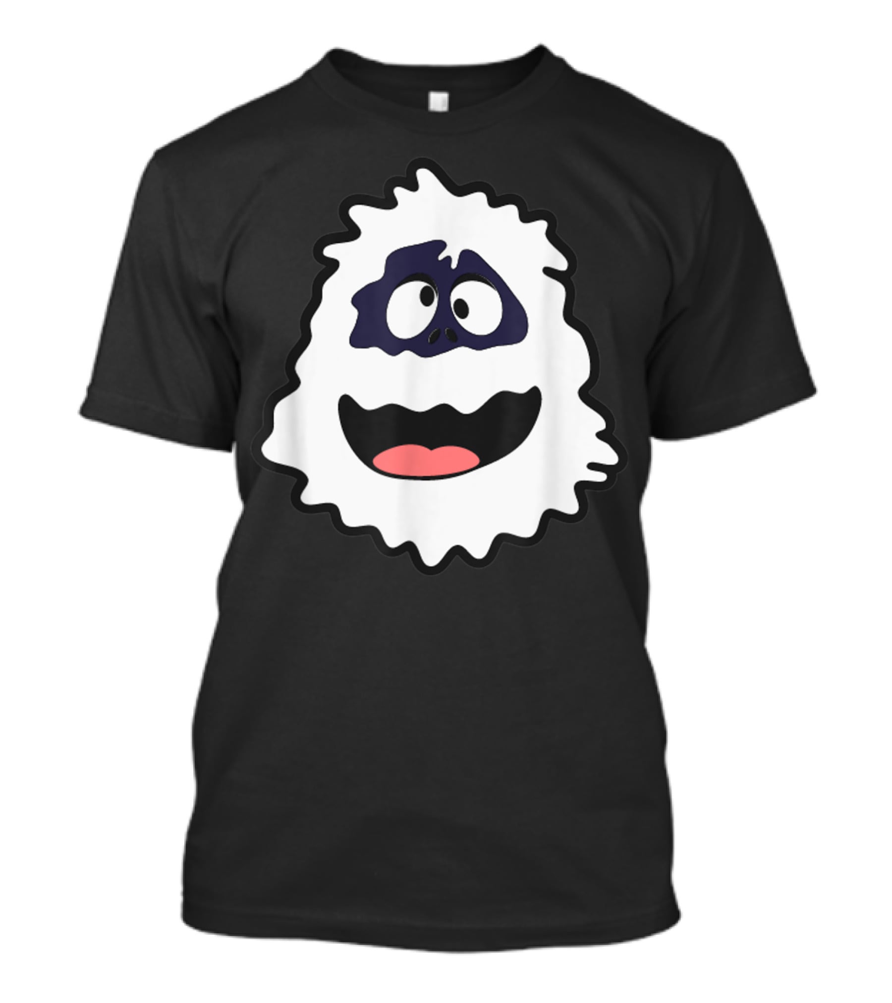 Abominable Snowman Bumble Face Funny Fun T-Shirt