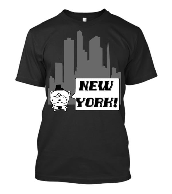 New York Potato Cat Comics Uncle Larry's Cooking Show T-Shirt