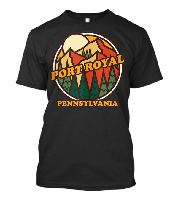Port Royal Pennsylvania Vintage Mountain Scene T-Shirt