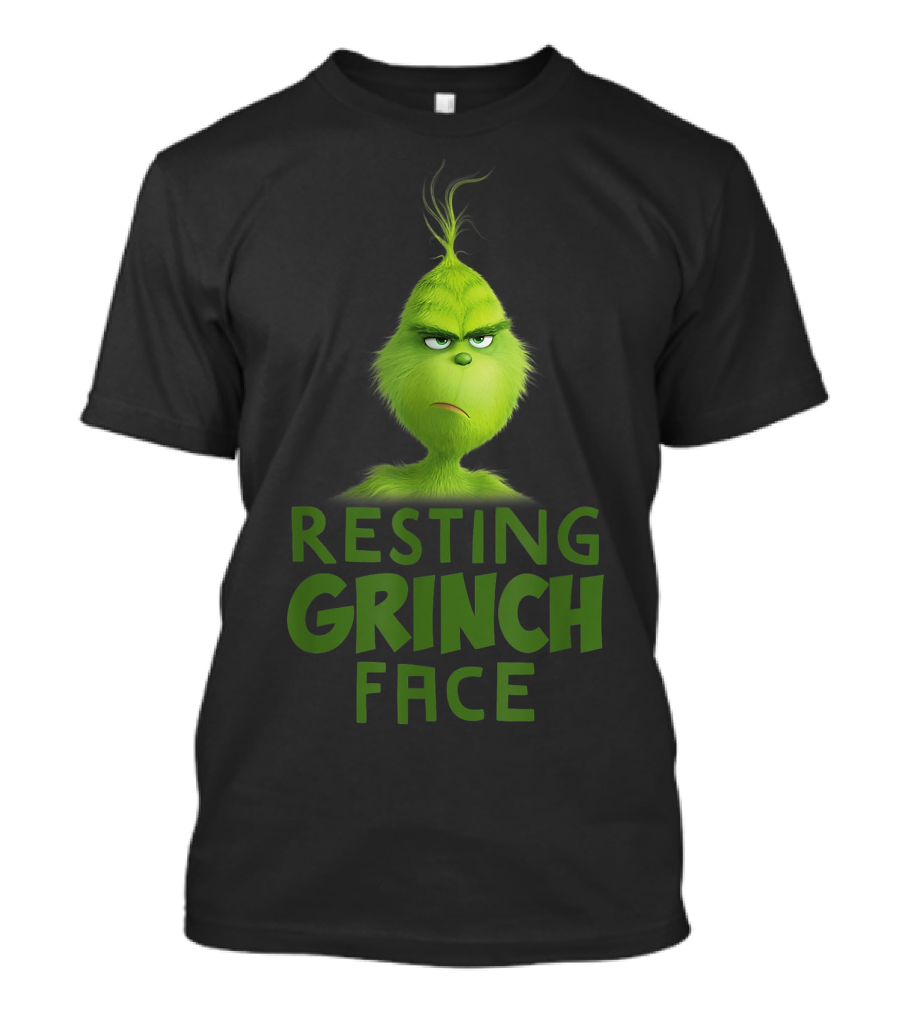 Resting Grinch Face Funny Grinch Merchandise T-Shirt