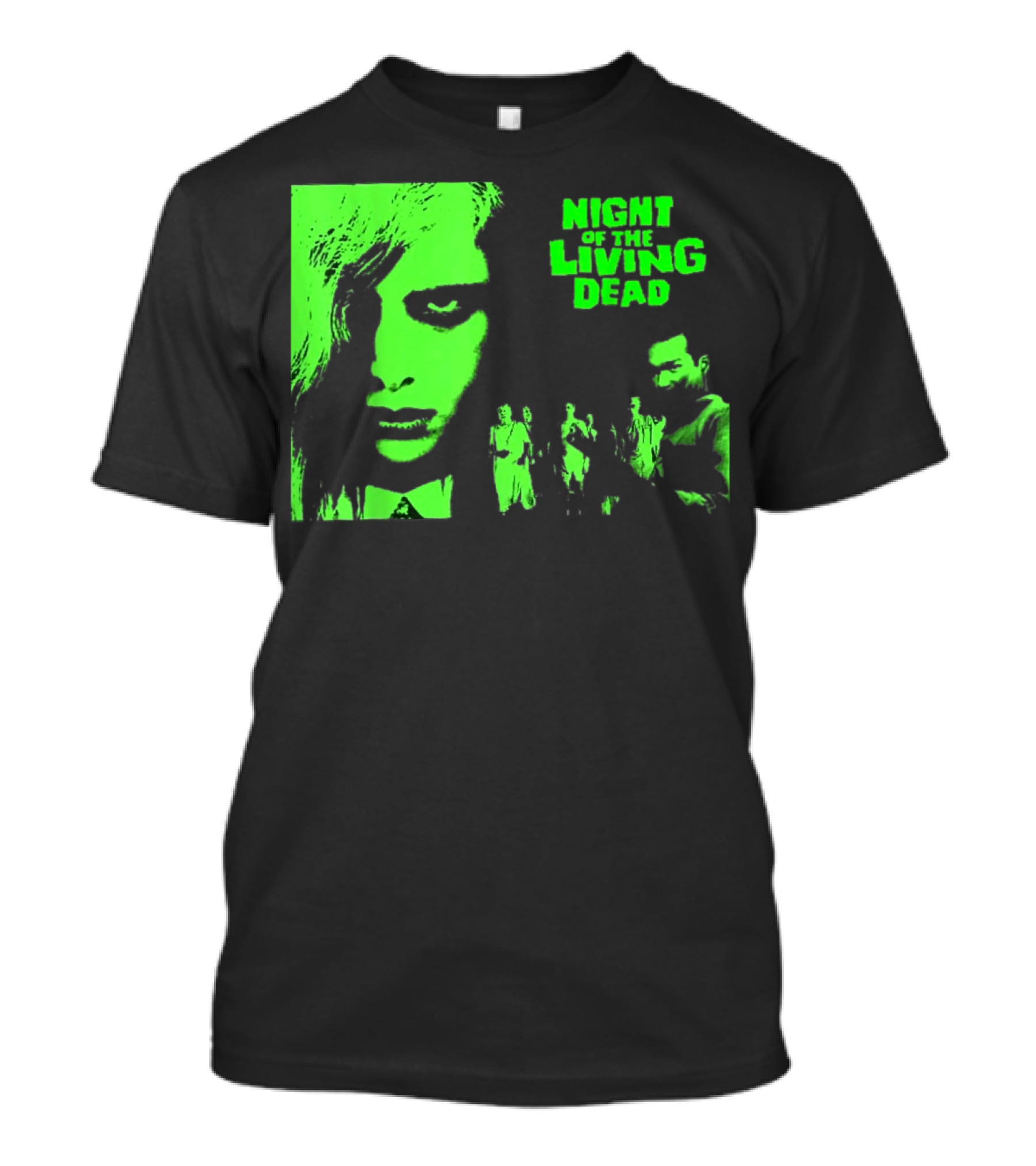 Night Of The Living Dead Vintage Classic Zombie Horror Movie T-Shirt