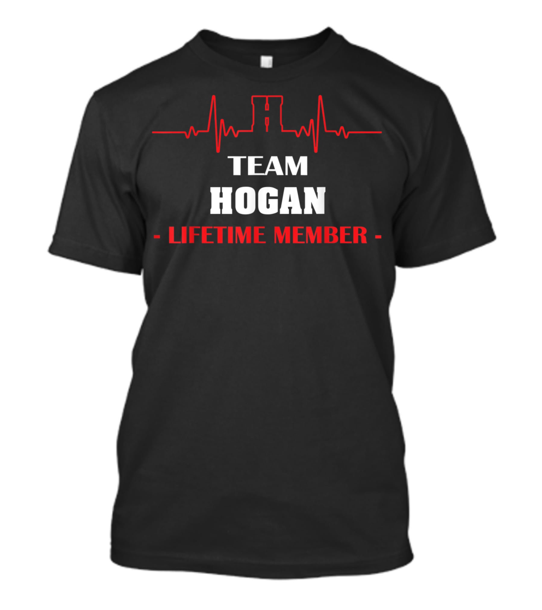 Team Hogan Lifetime Member Heartbeat T-Shirt