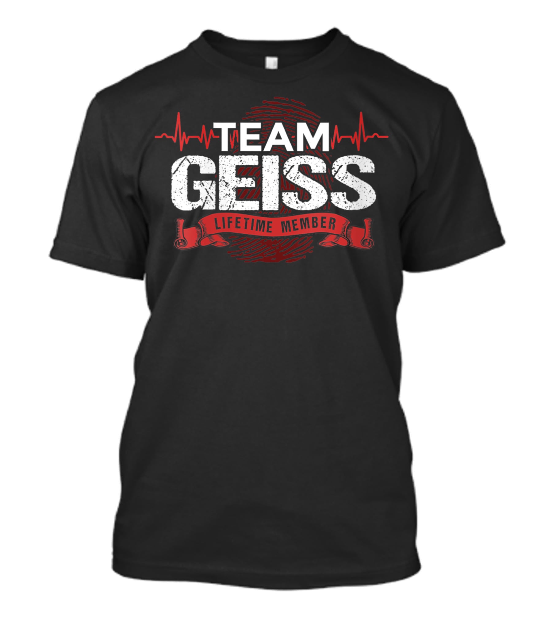 Team Geiss Lifetime Member Family Reunions Dna T-Shirt
