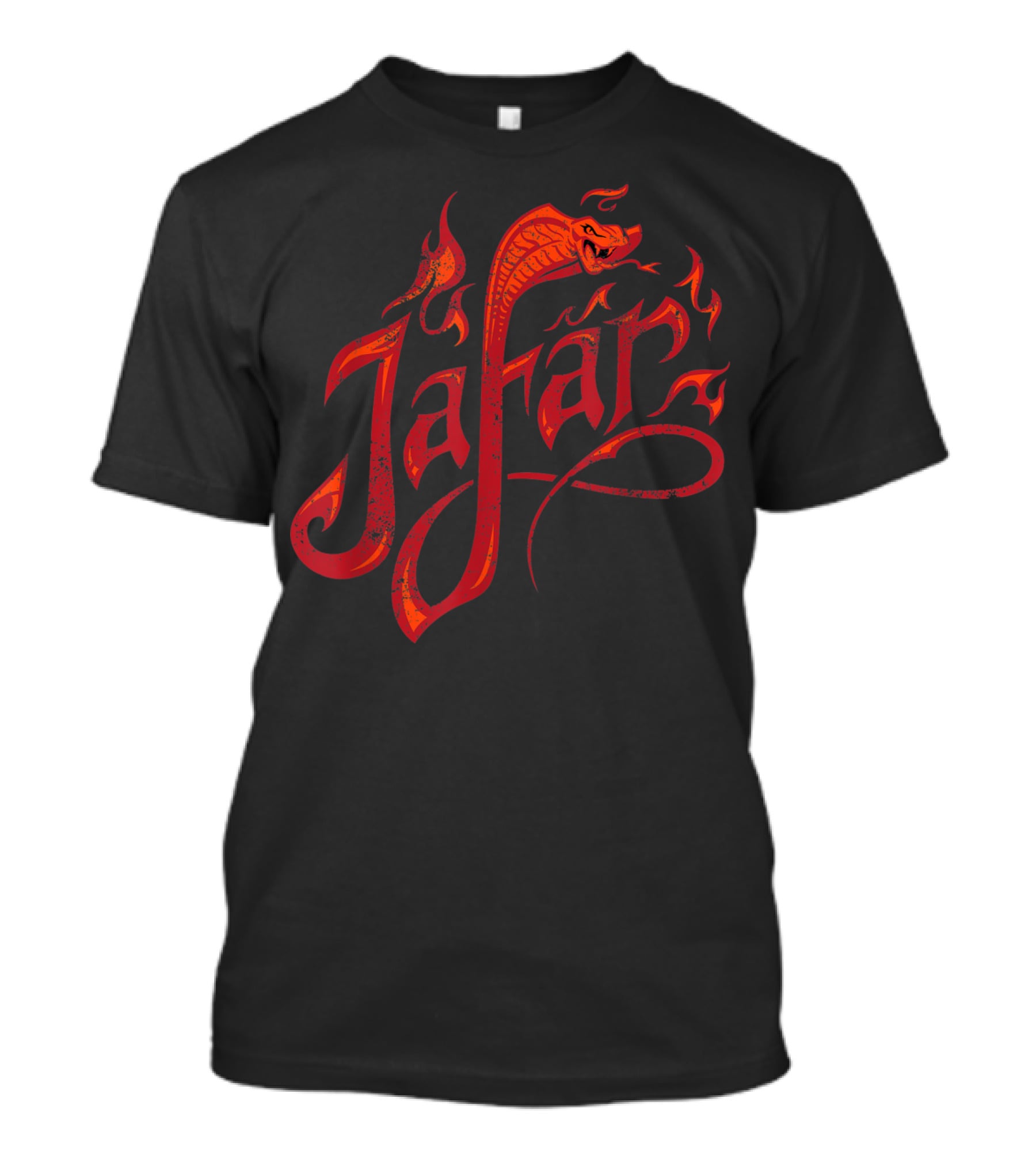 Jafar Snake Flame Design Disney Aladdin Live Action T-Shirt