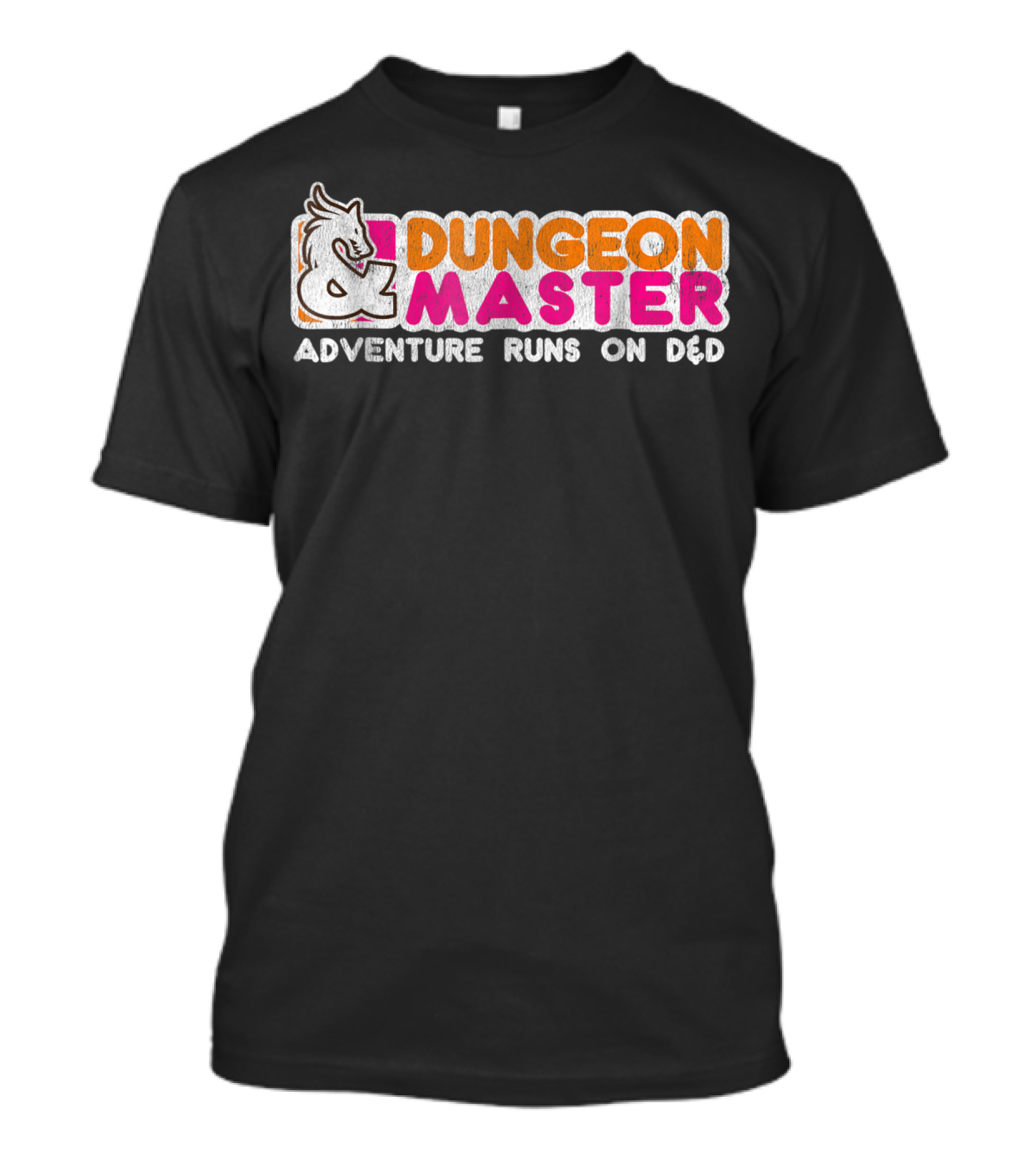 Dungeon Master Adventure Runs On D&D T-Shirt