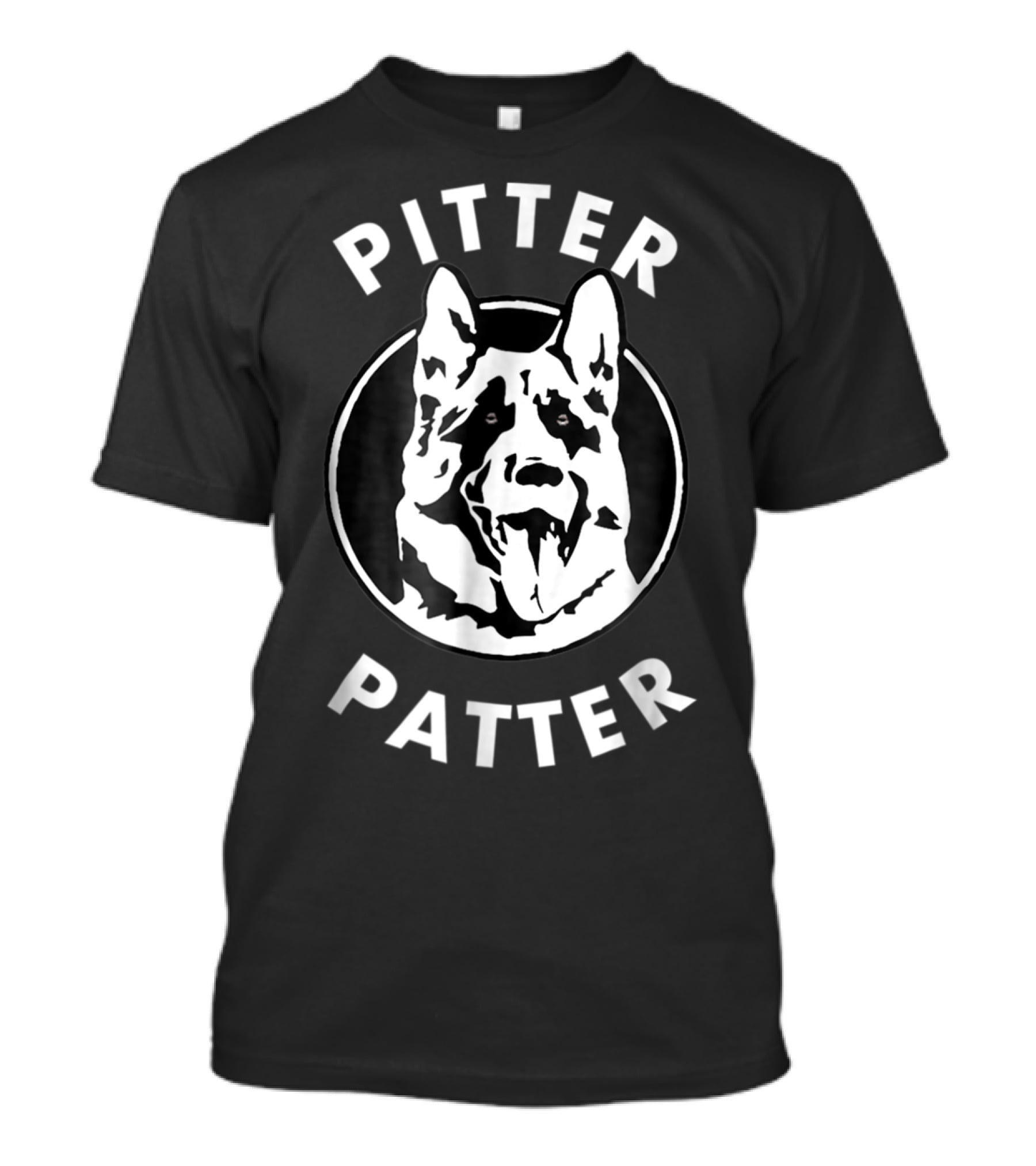 Pitter Patter Funny Dog Arch T-Shirt
