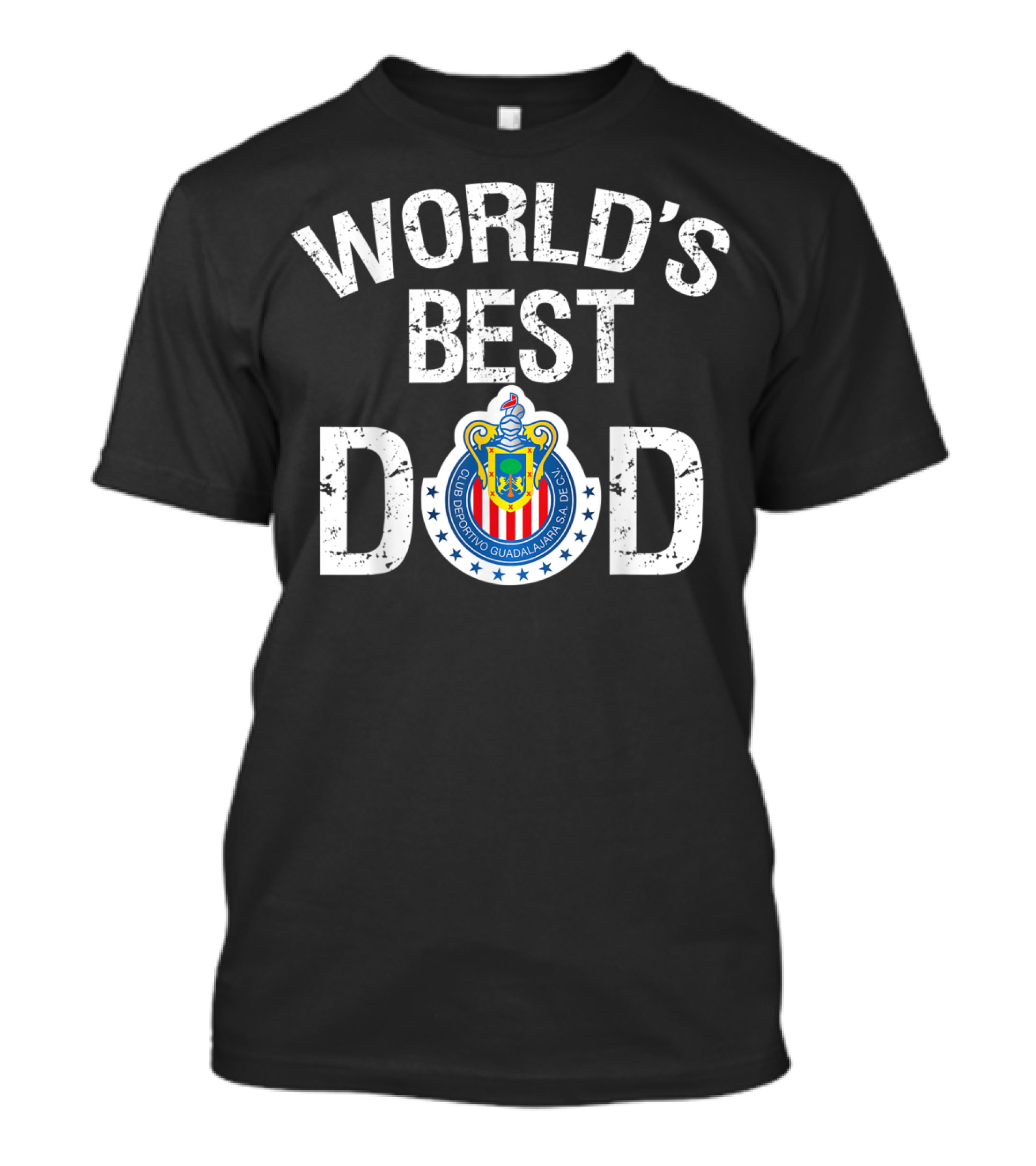 World's Best Dad FC Chivas Guadalajara Mexico T-Shirt