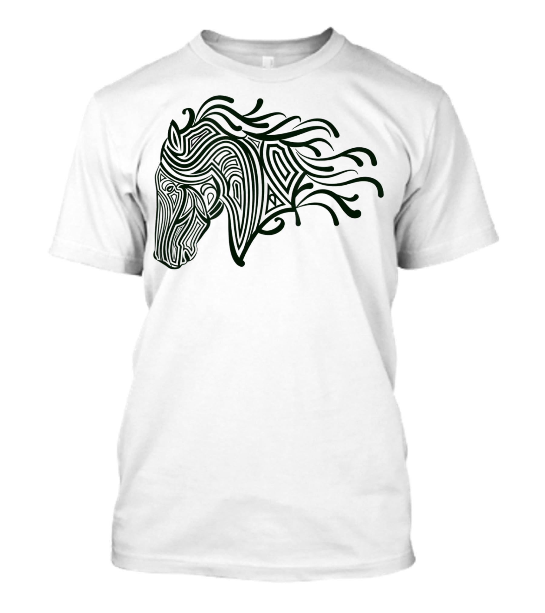 Creative Unique Horse With Flo T-Shirt