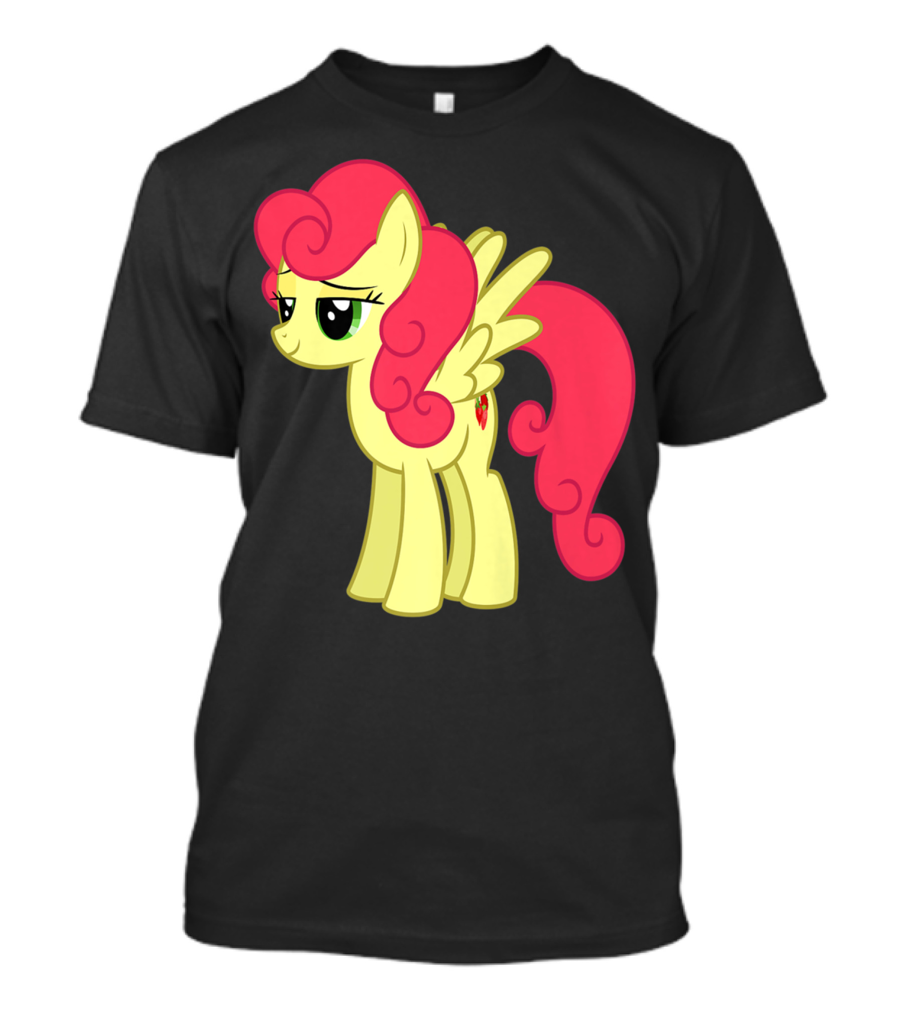 Daisy The Cut Horse Cartoon Style Character With Pink Mane And Wings T-Shirt