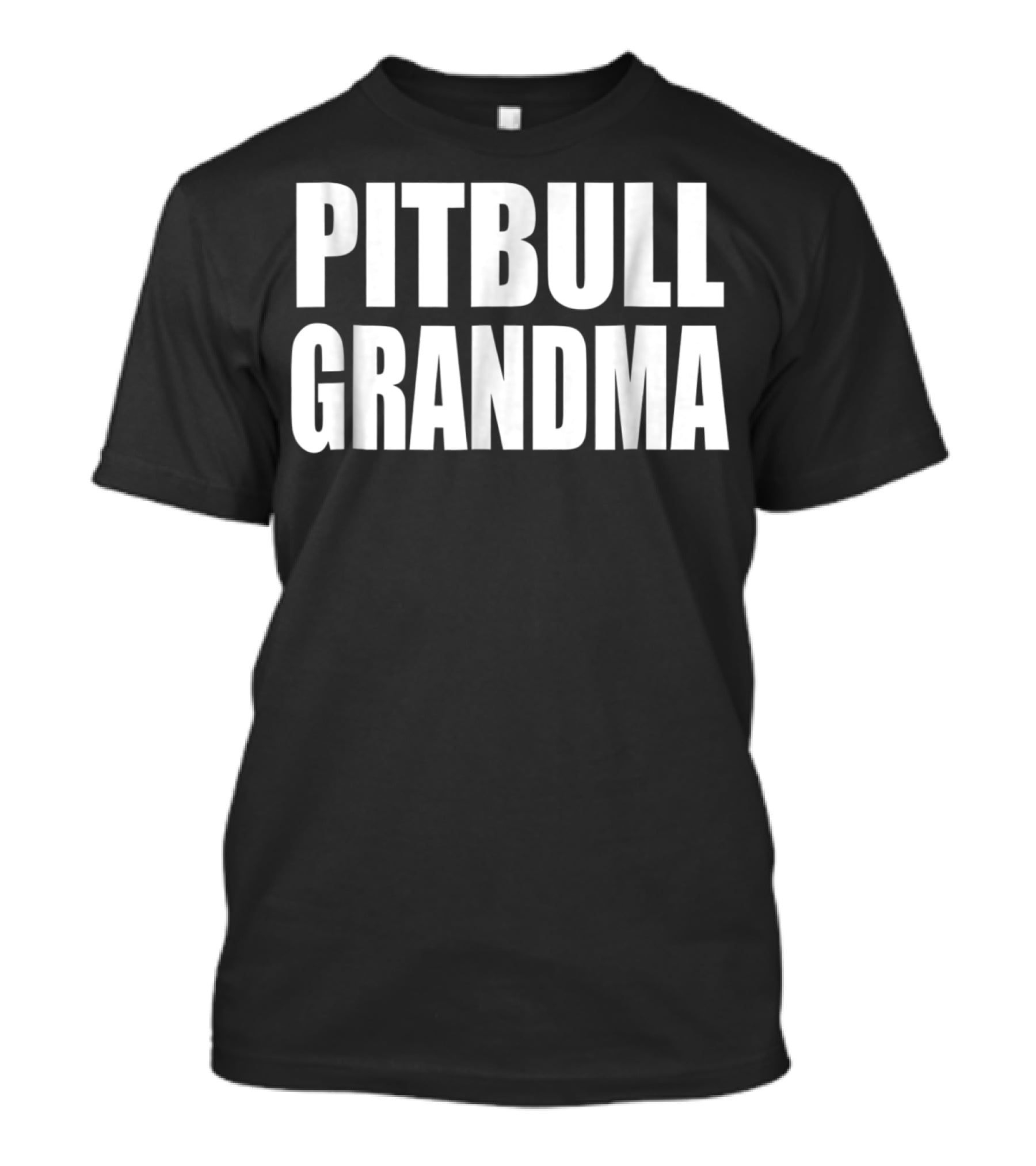 Proud Pitbull Grandma Fan Grandma T-Shirt