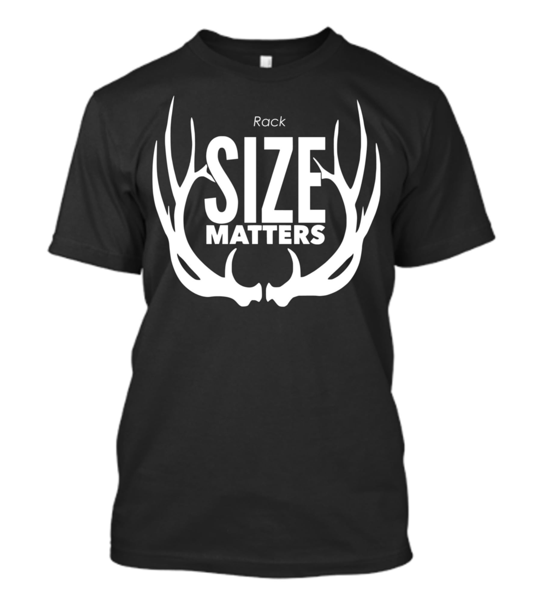 Rack Size Matters Antler T-Shirt