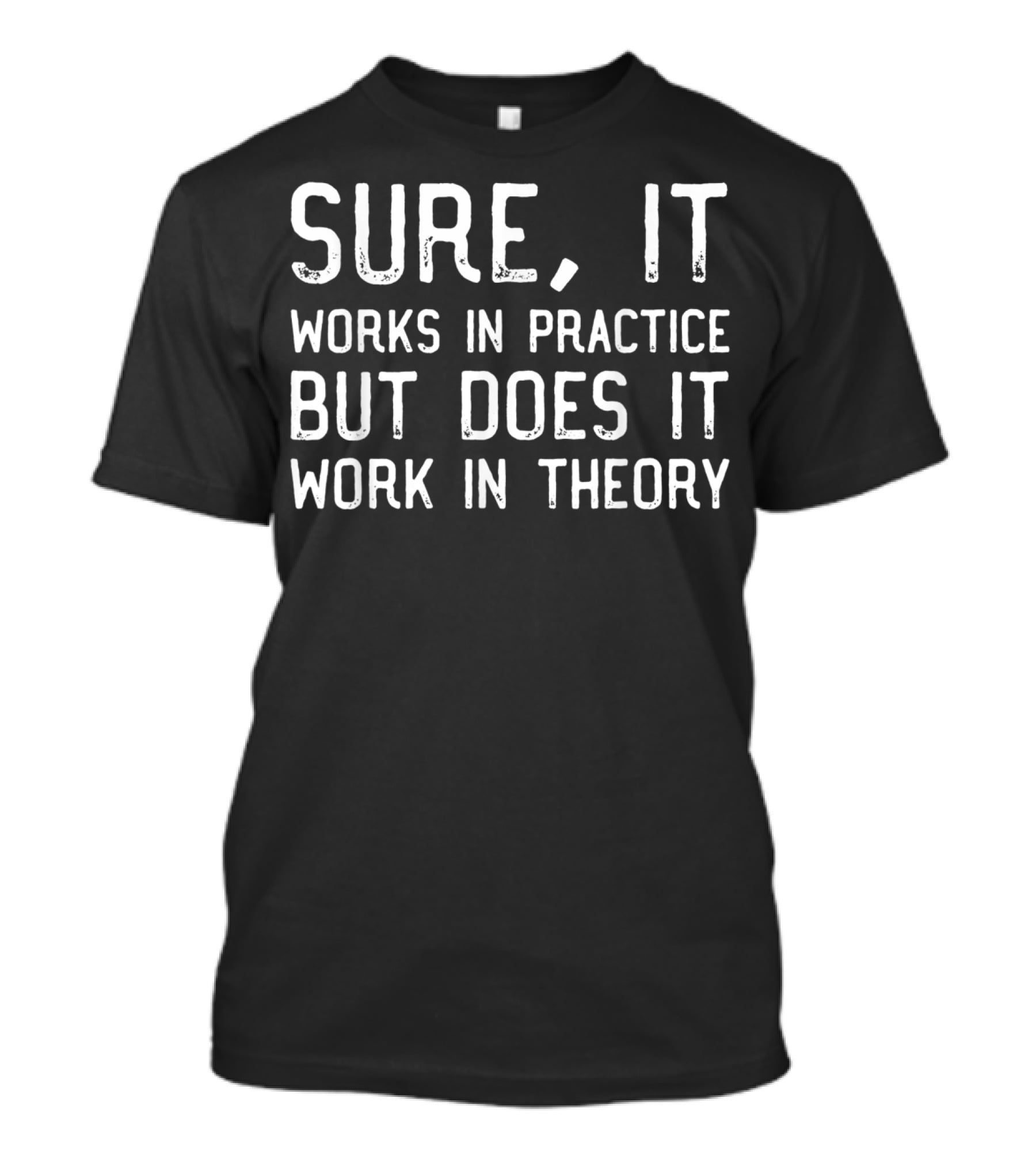 Sure It Works In Practice But Does It Work In Theory T-Shirt