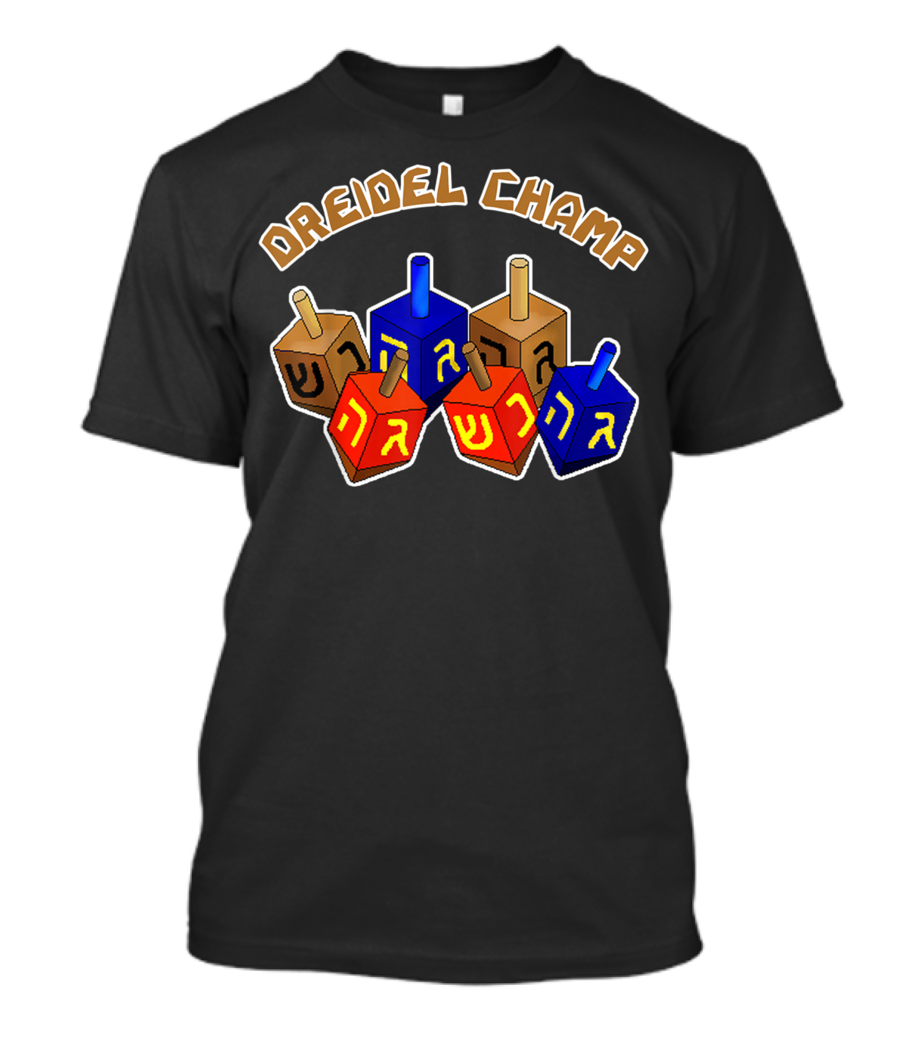 Dreidel Champ Hanukkah Day T-Shirt