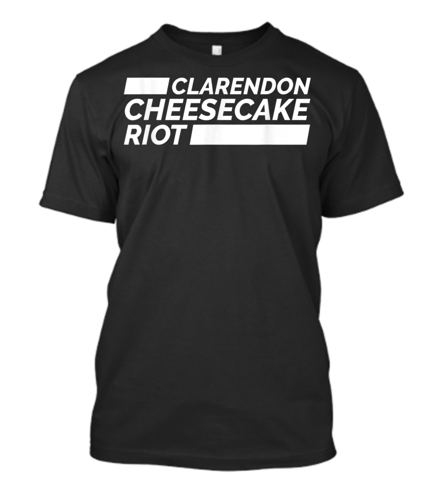 Clarendon Cheesecake Riot White T-Shirt