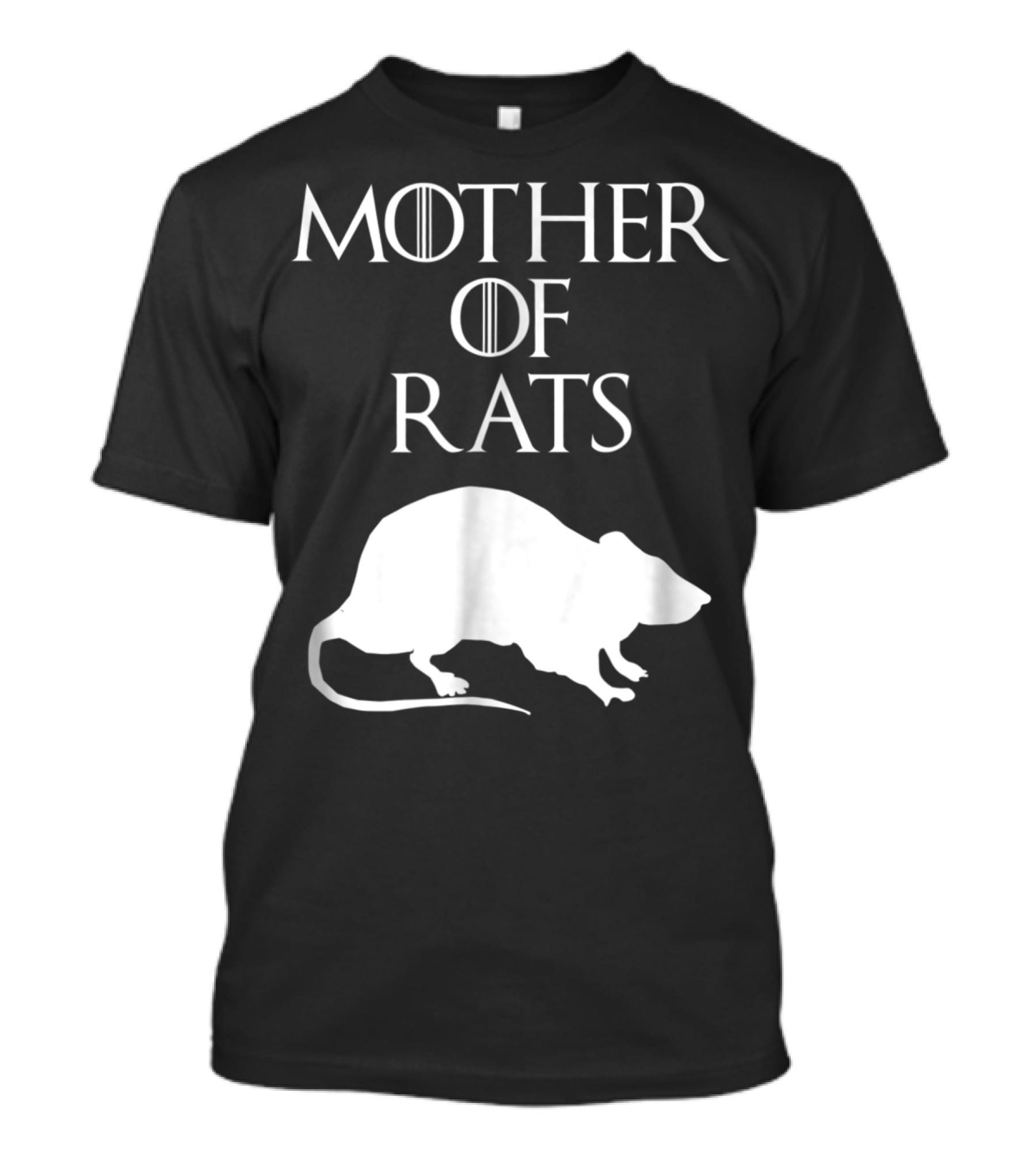 Mother Of Rats Cute Unique White E010500 T-Shirt