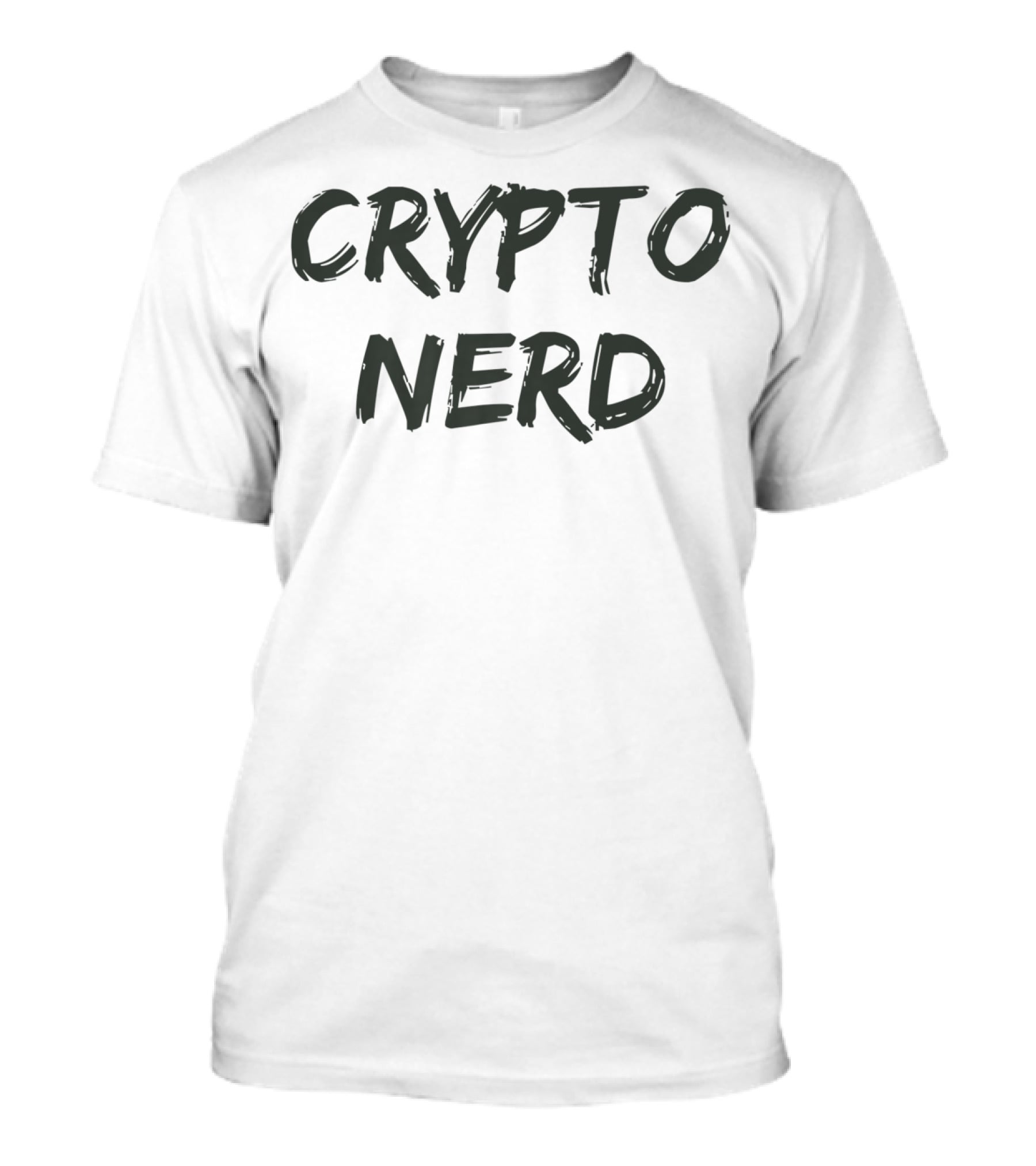 Crypto Nerd Bitcoin Cryptocurrency Funny T-Shirt