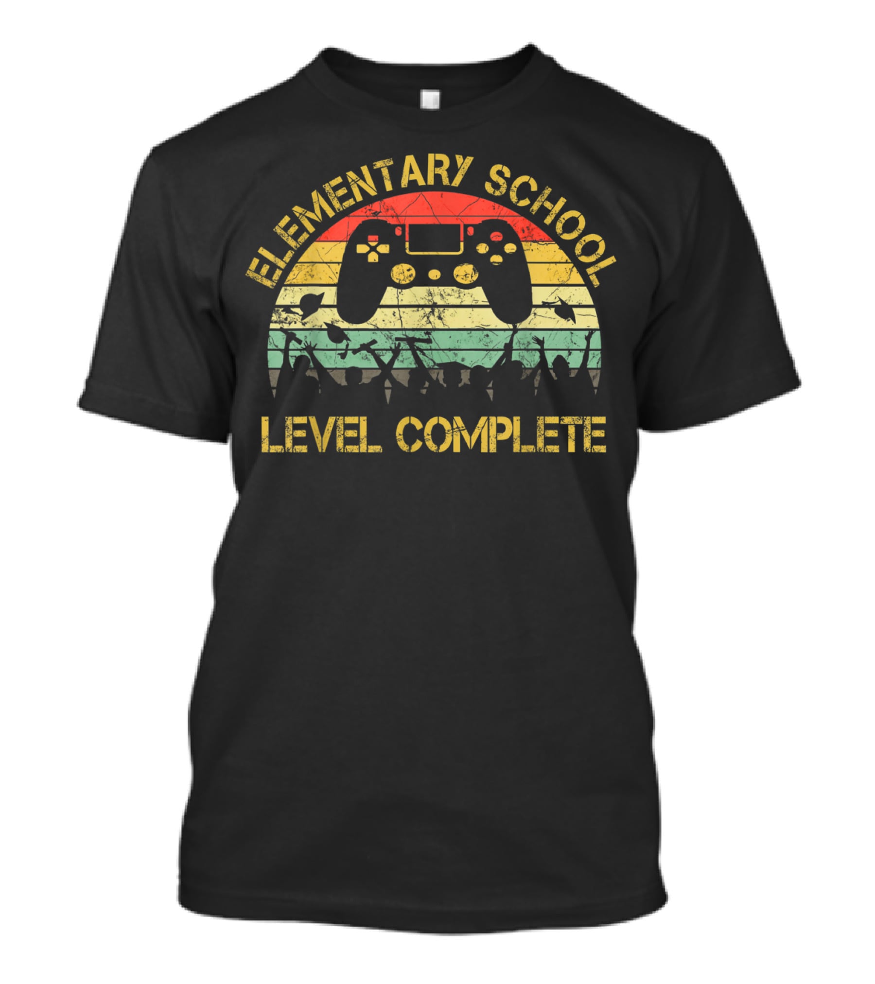 Elementary School Level Complete Gamer Graduation T-Shirt