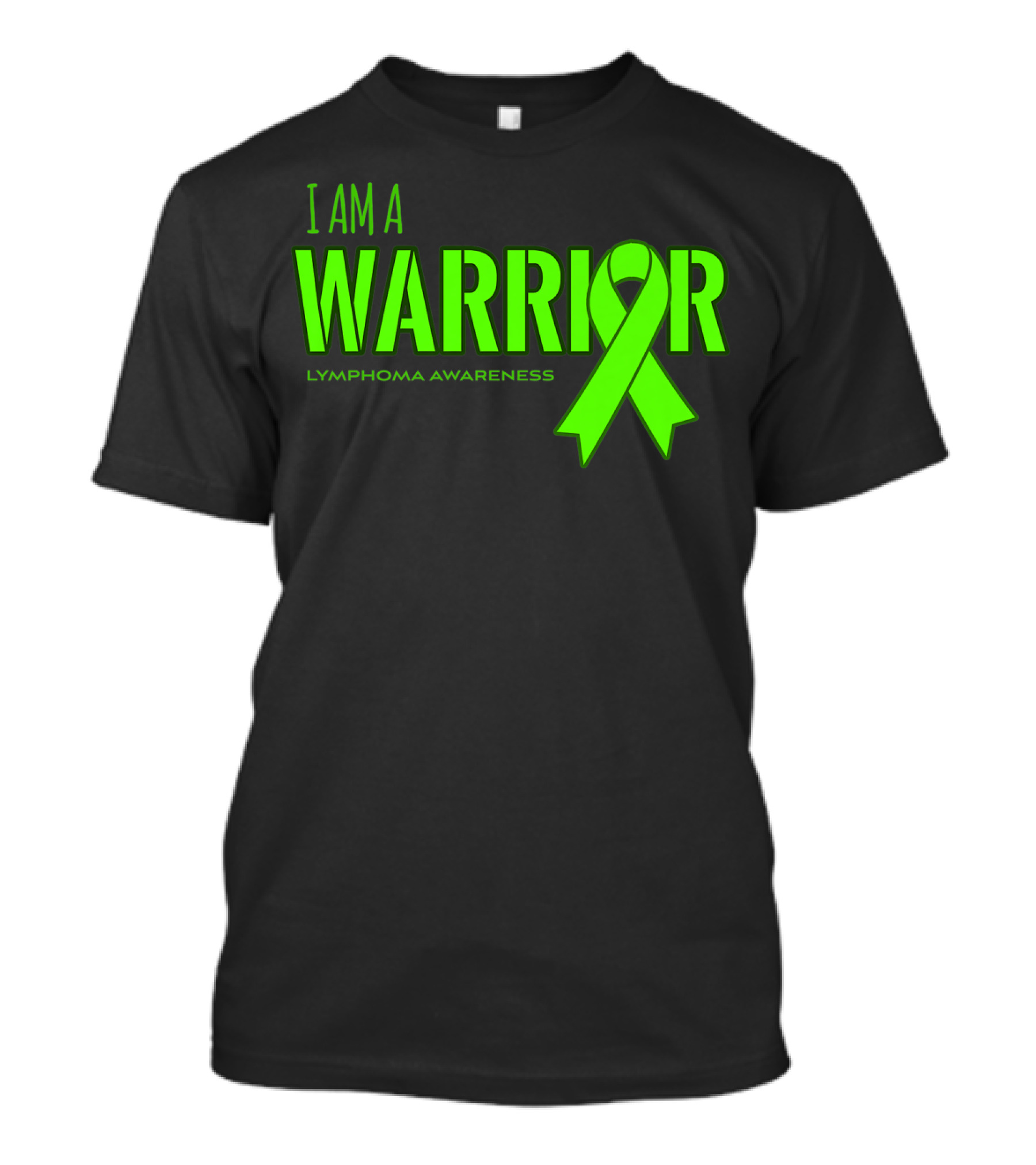 I Am A Warrior Lymphoma Awareness T-Shirt
