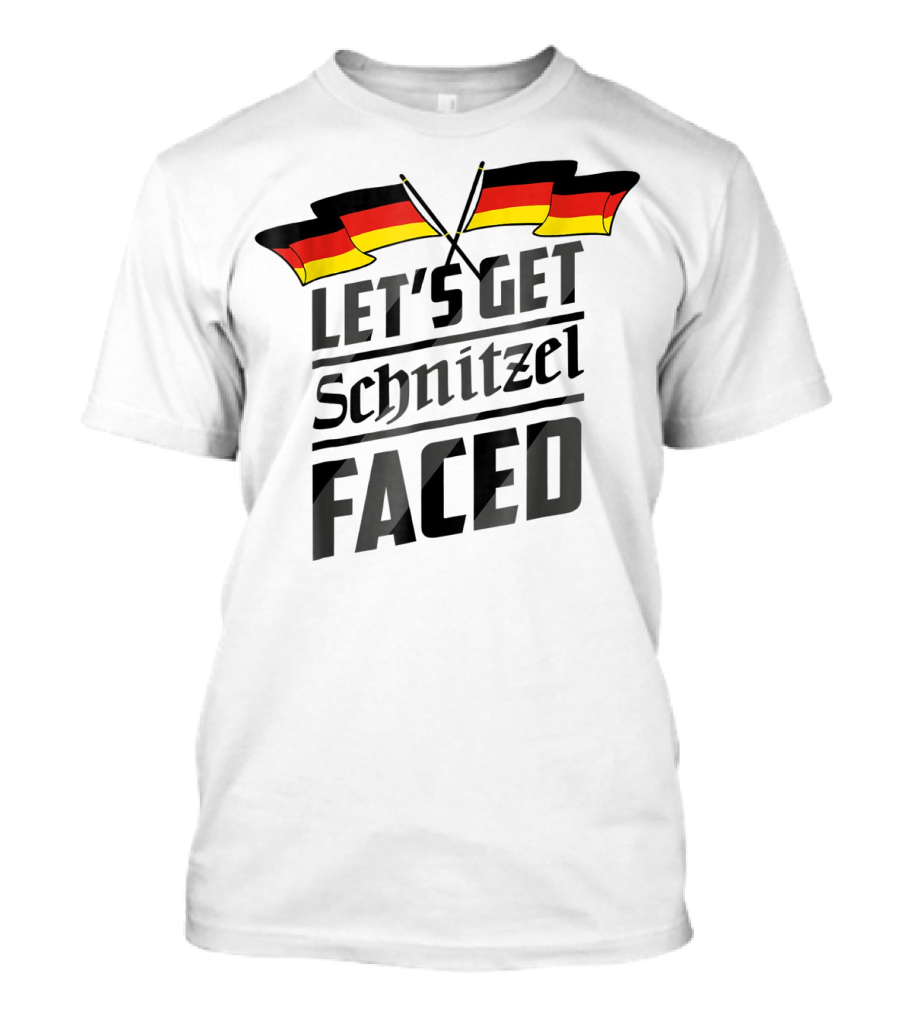 Let's Get Schnitzel Faced Oktoberfest Outfit Ideas Female Mens Girl T-Shirt
