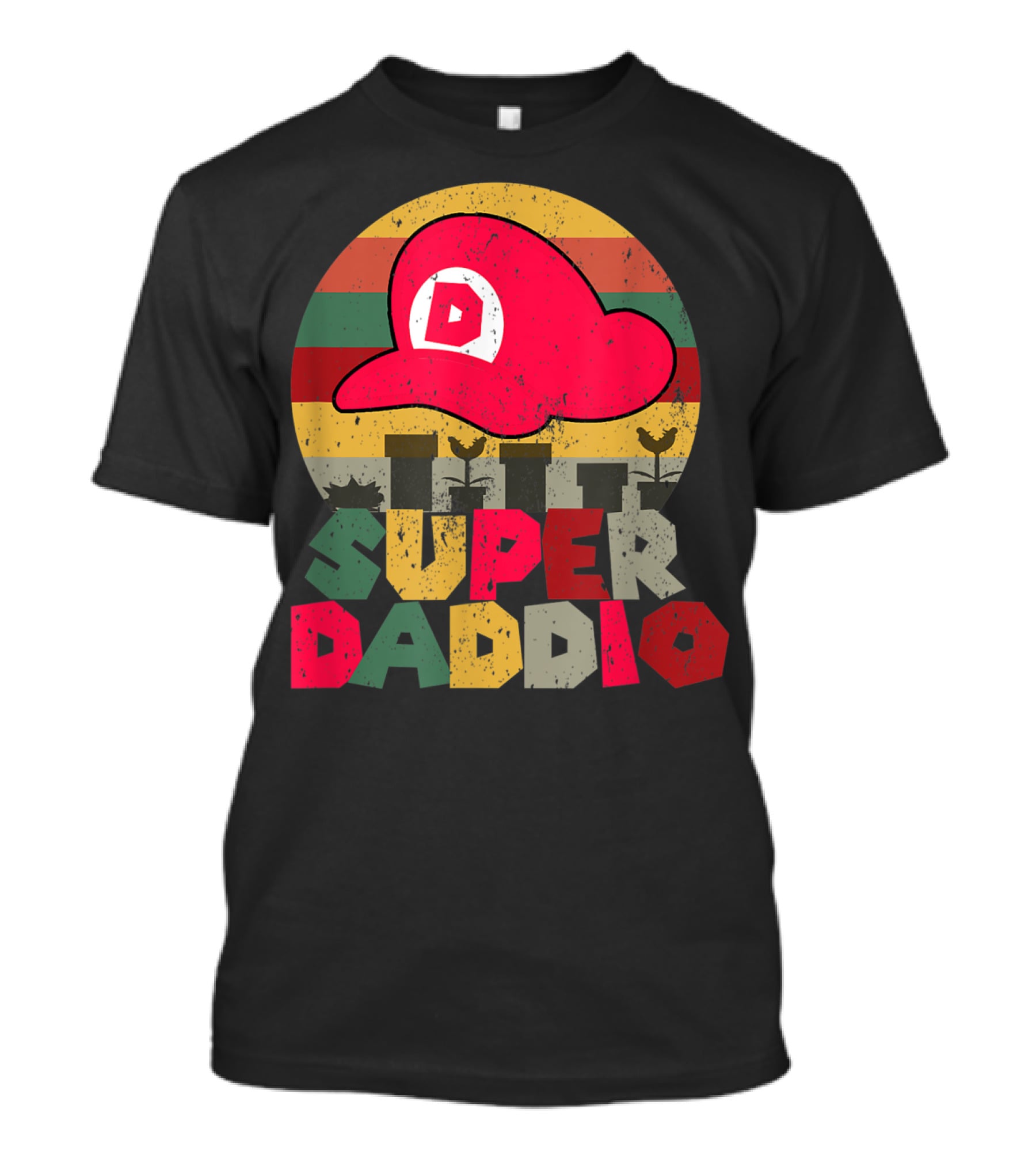 Super Daddio Retro Gamer Dad Hat T-Shirt