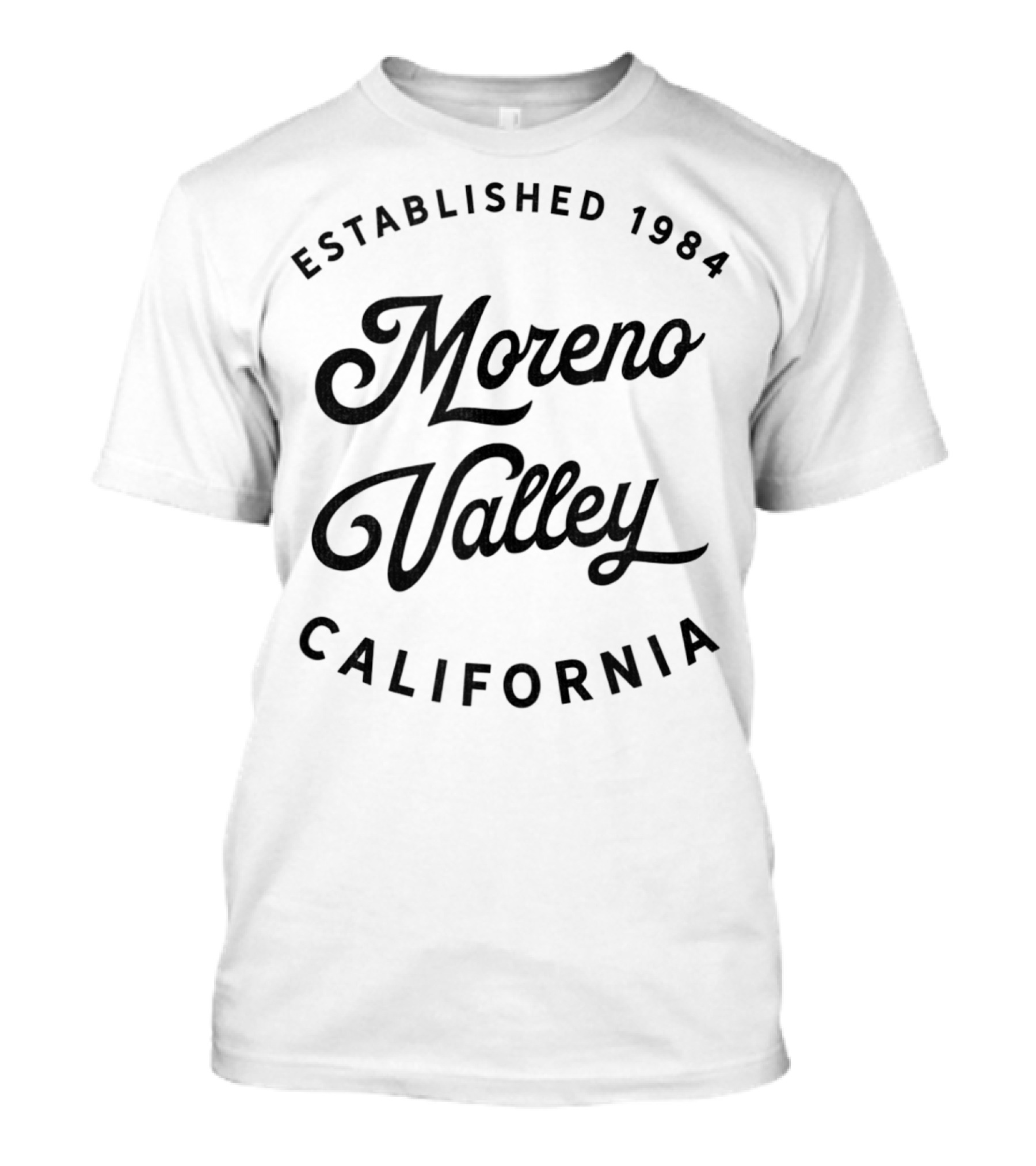 Established 1984 Moreno Valley California Vintage Classic T-Shirt