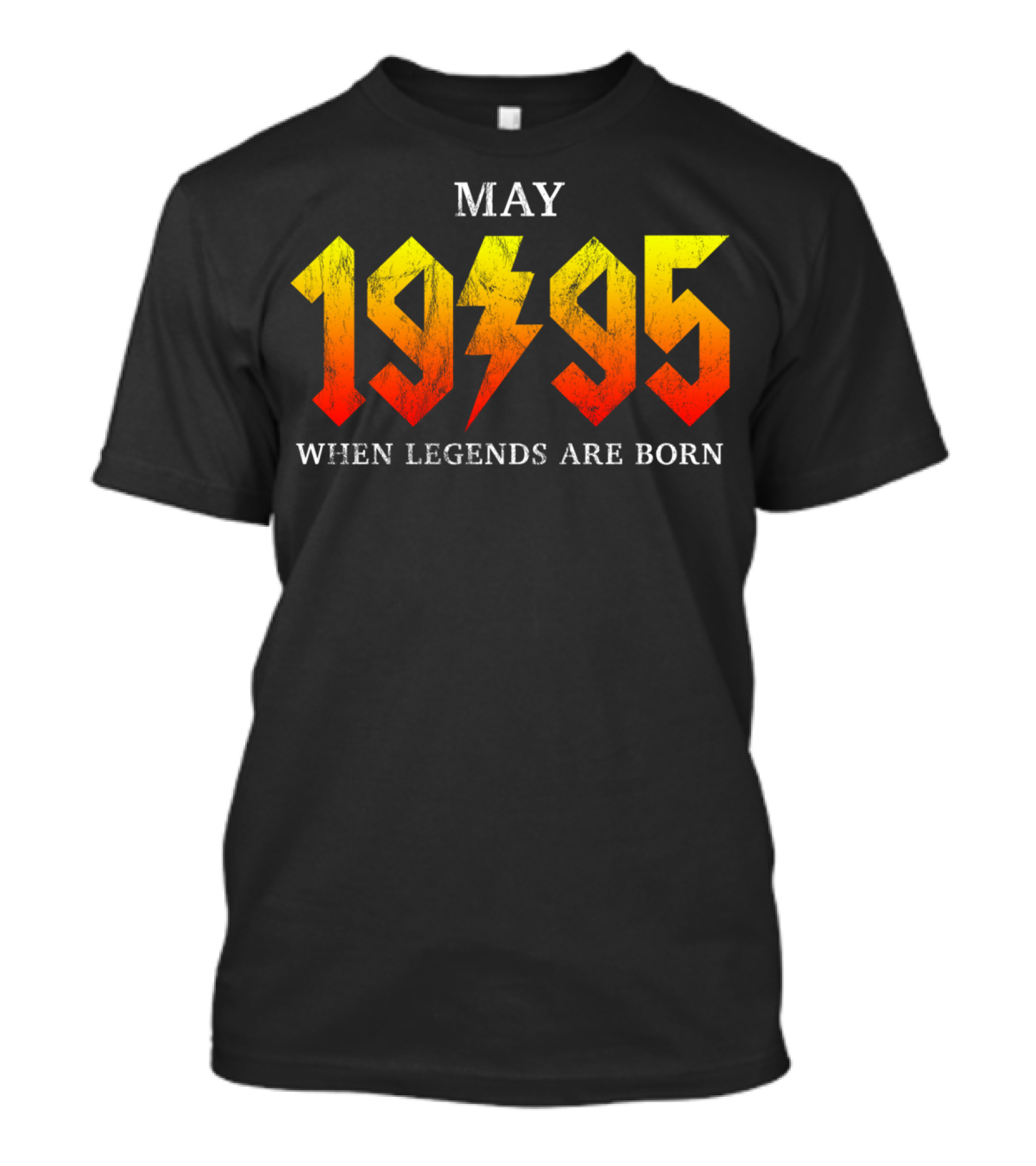 May 1995 When Legends Are Born Classic Rock T-Shirt